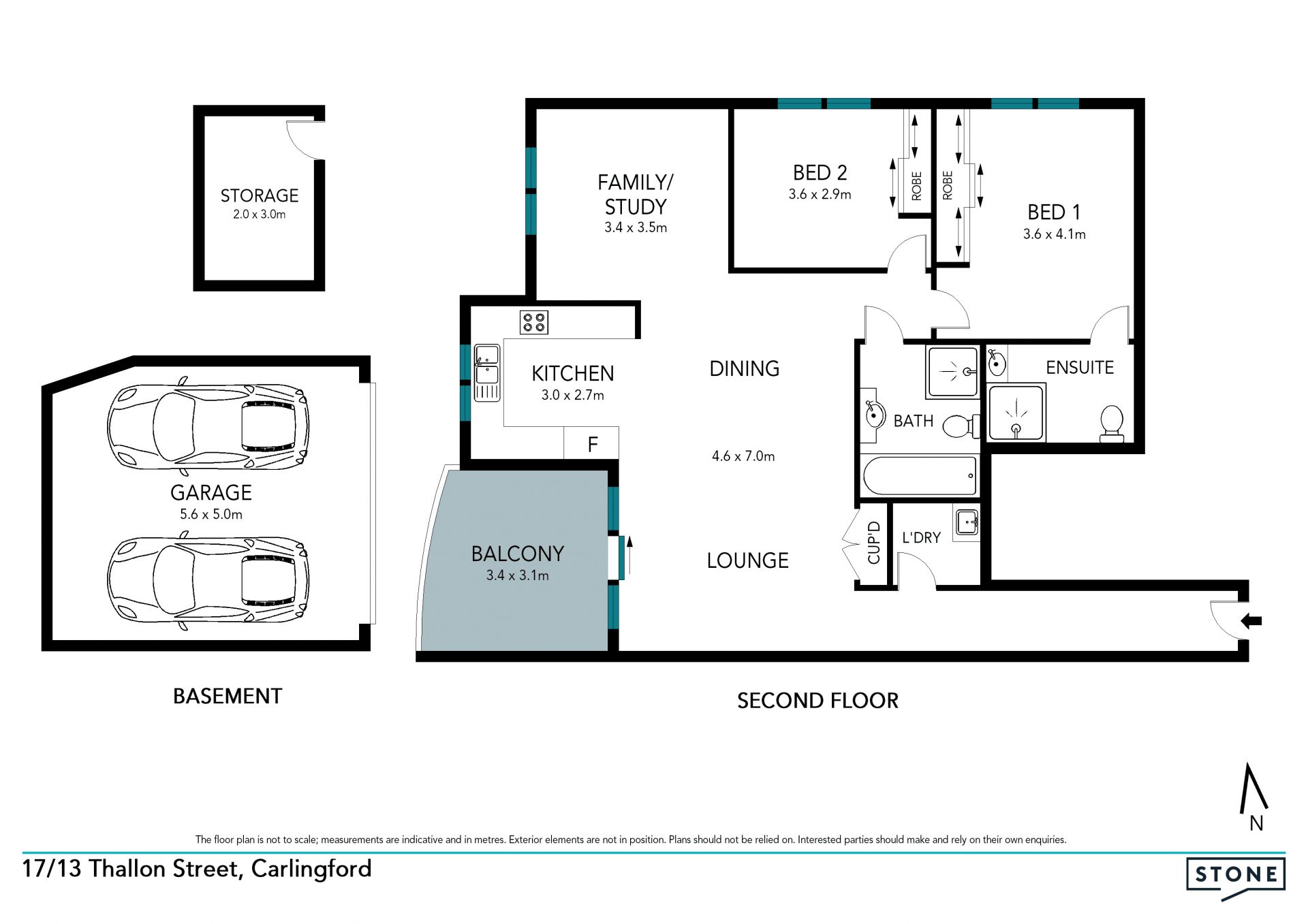 Spacious 144sqm apartment in Carlingford West catchment