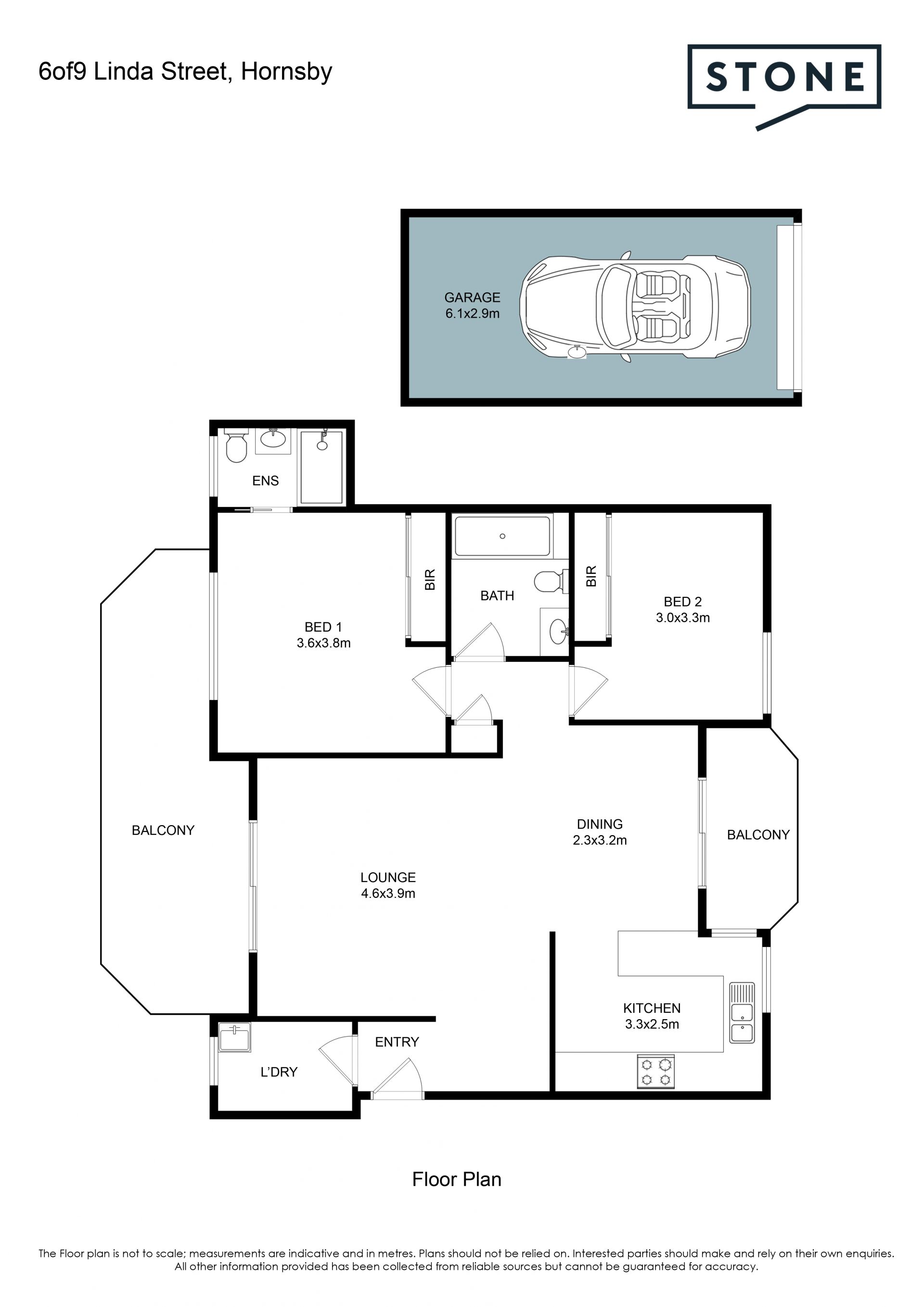 Spacious 2 Bedroom Apartment