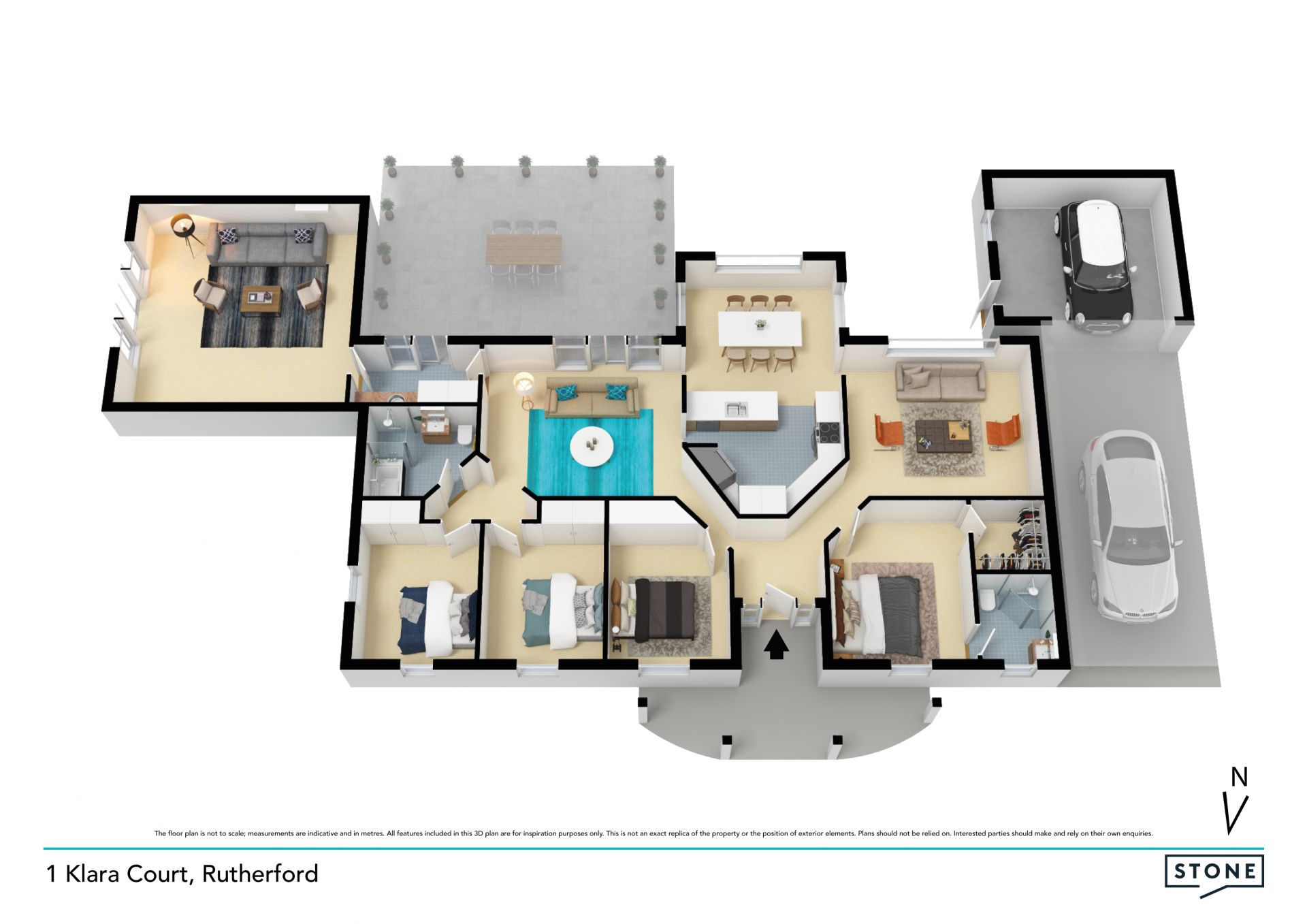 Space and comfort for large families