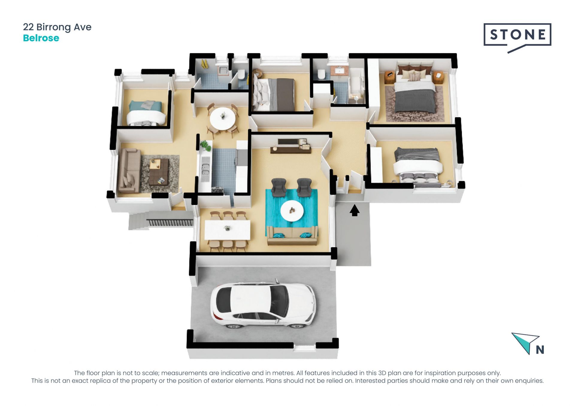 Sensational location, tidy 60's home with potential
