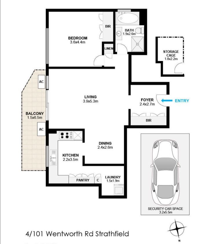 Cosy & Comfortable One Bedroom Apartment - Furnished