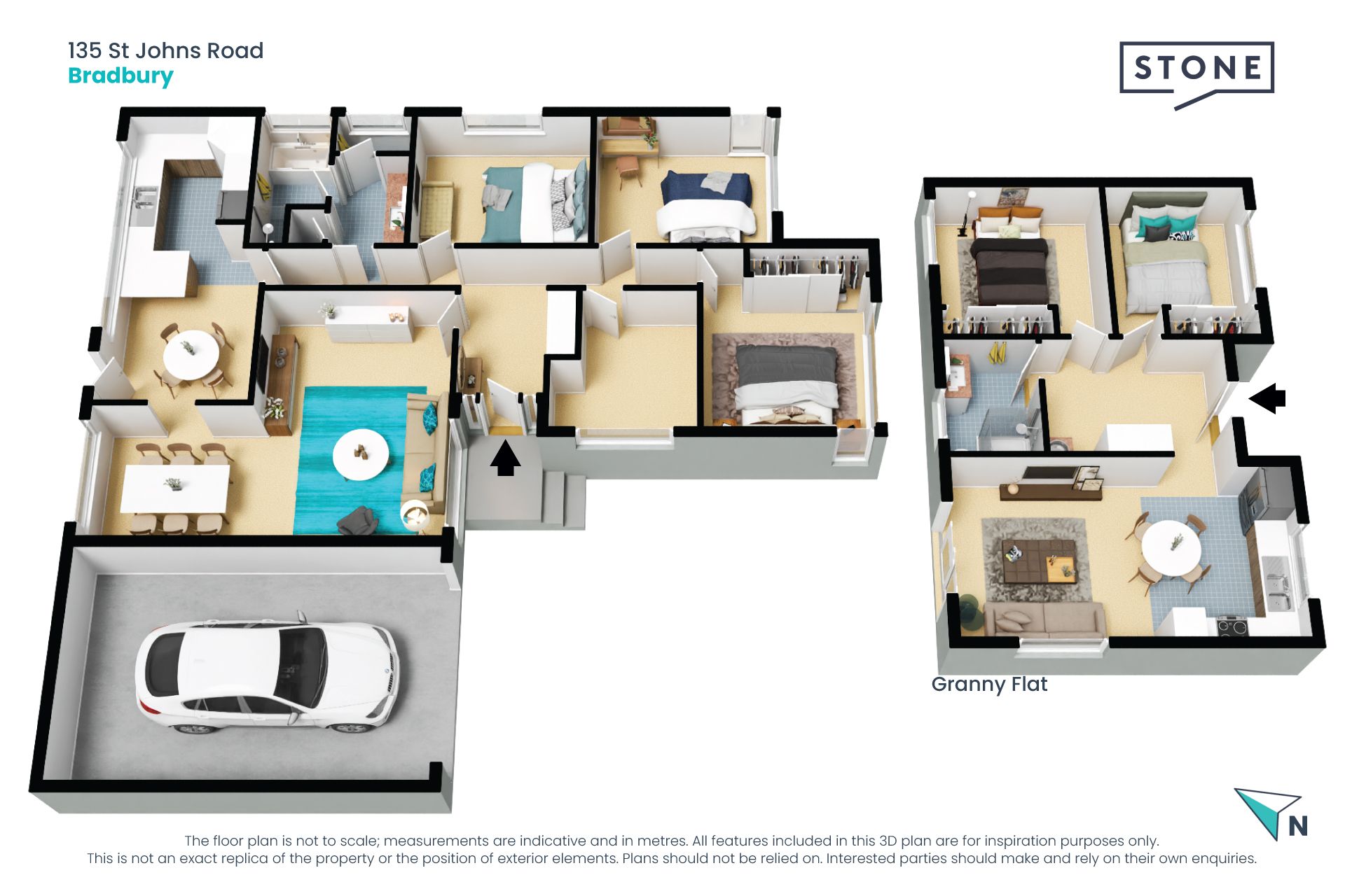 Dual income | house & granny flat
