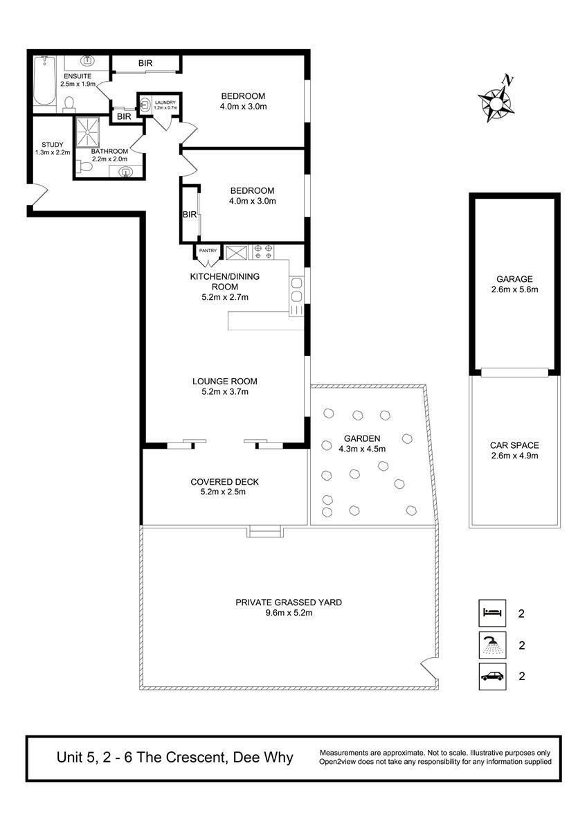 Exclusive Pet Friendly Courtyard Apartment