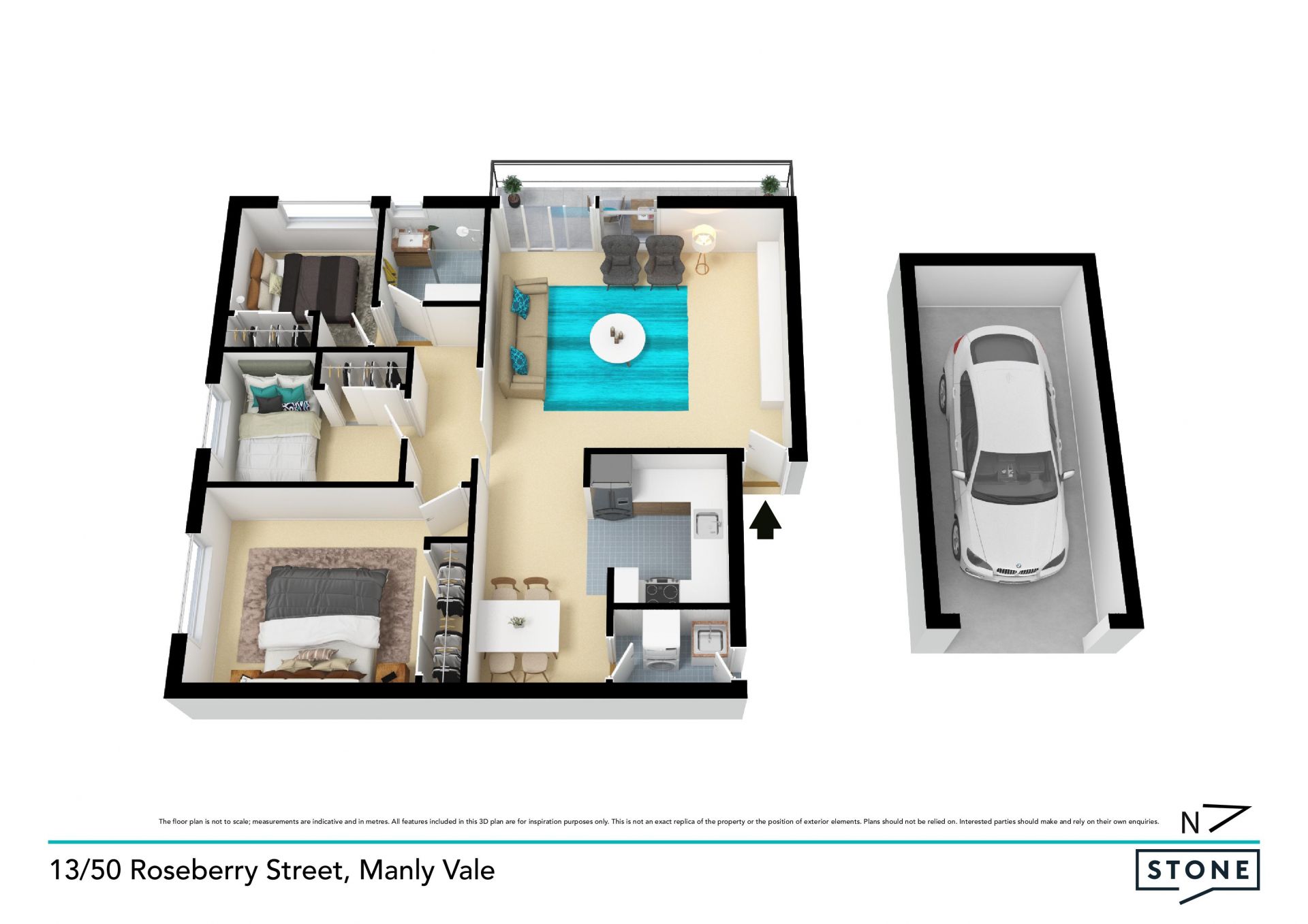 Bright, spacious and centrally located