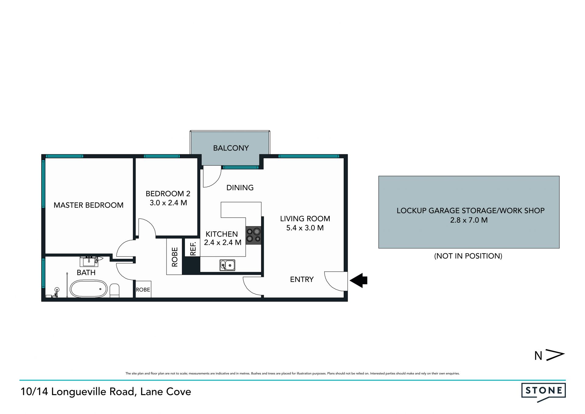 Bright, peaceful and whisper quiet investment or first home