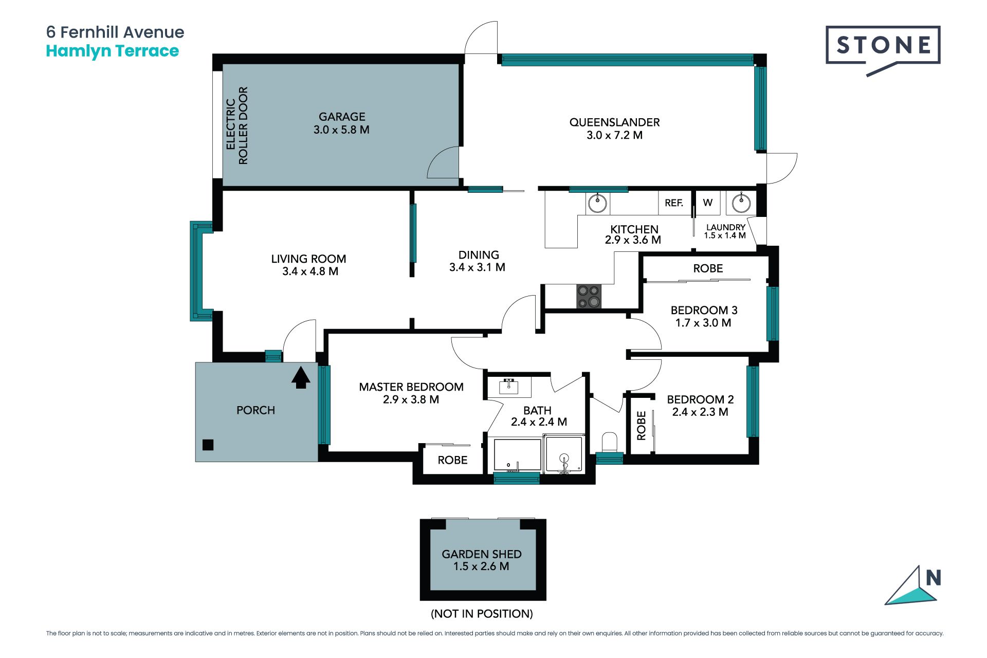 Welcoming private inspections 3 bedroom brick home