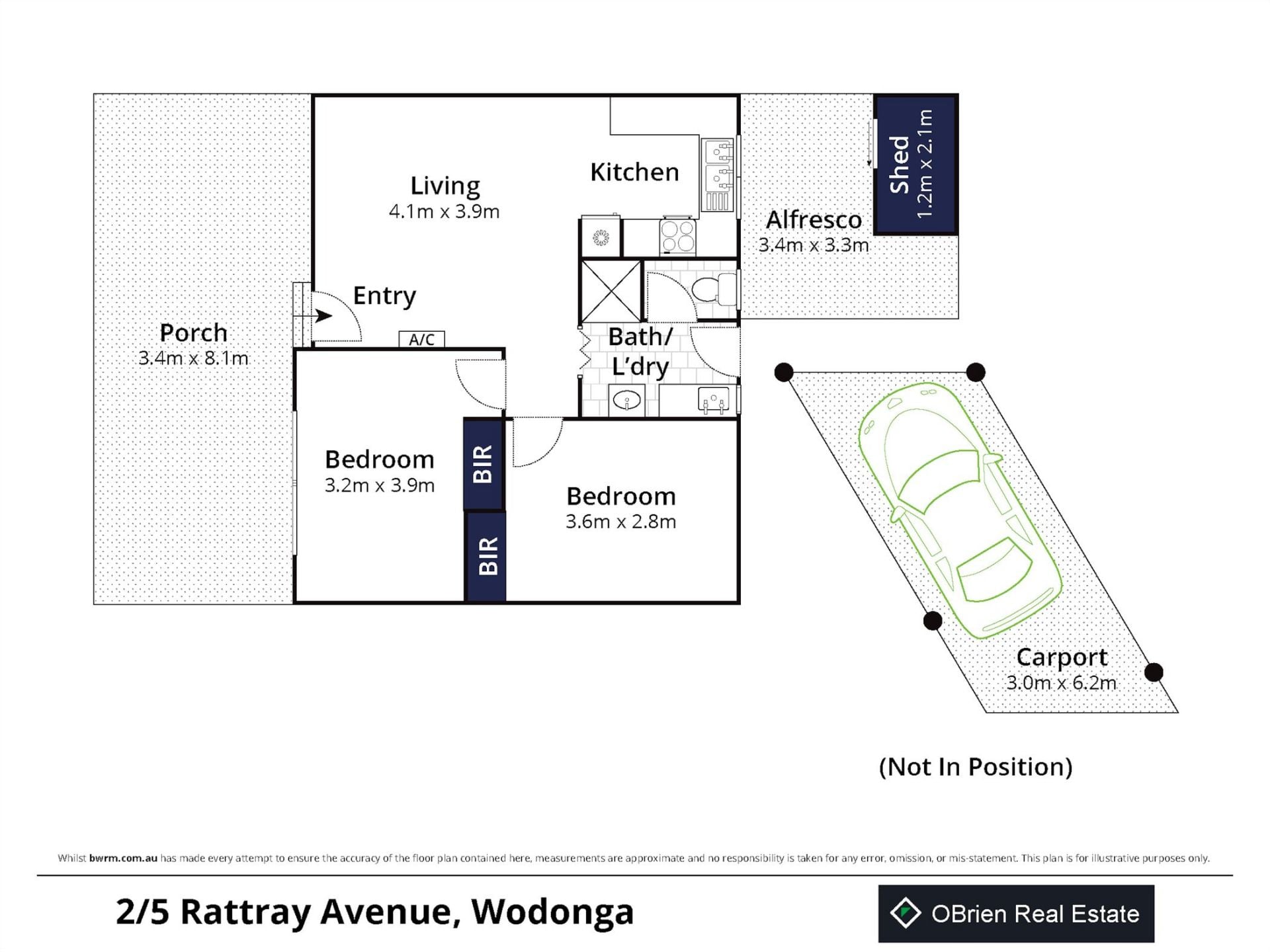 2/5 Rattray Avenue, Wodonga VIC, Wodonga - Image 1