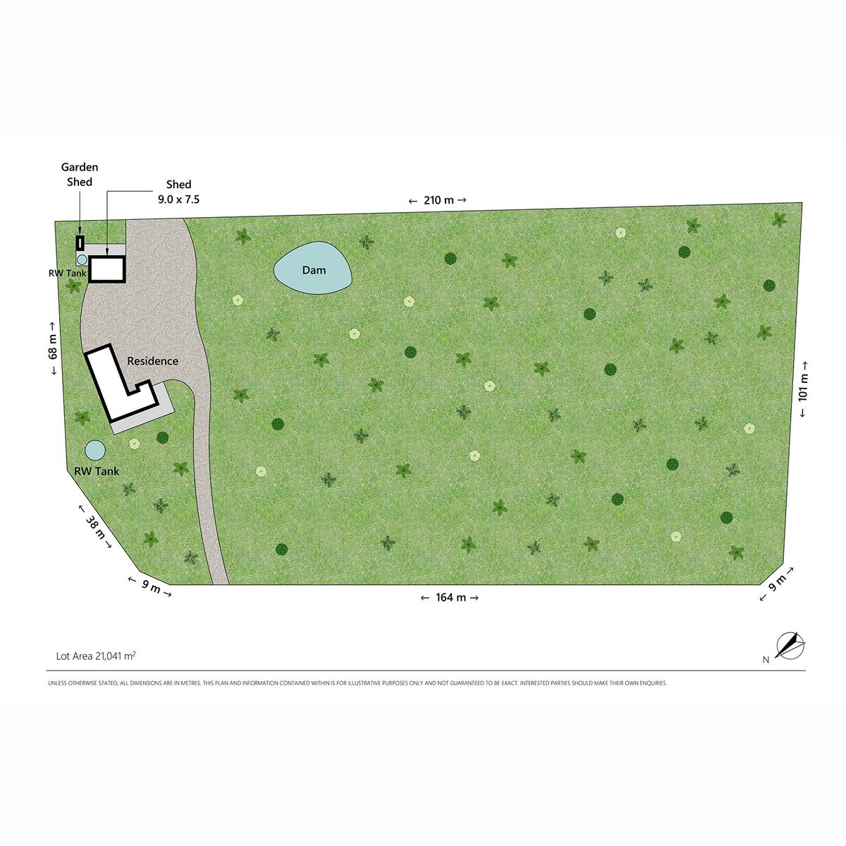 SPACIOUS 6 BEDROOM HOME WITH HUGE POTENTIAL ON 2.06 Ha