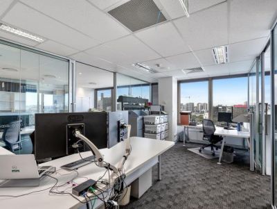 SPEC SUITE OFFICE WITH SWEEPING RIVER VIEWS