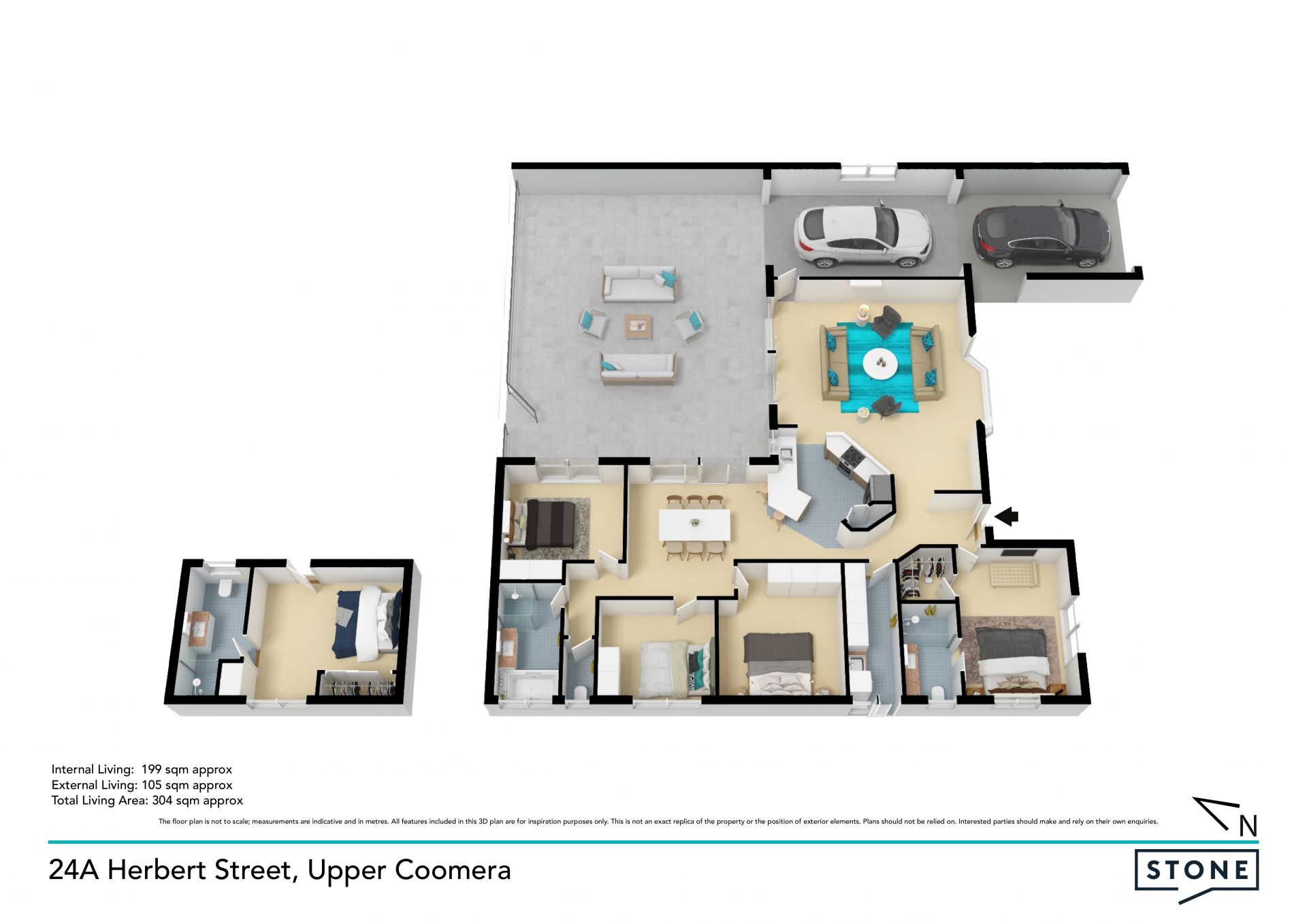Riverside Gem on over 1000sqm