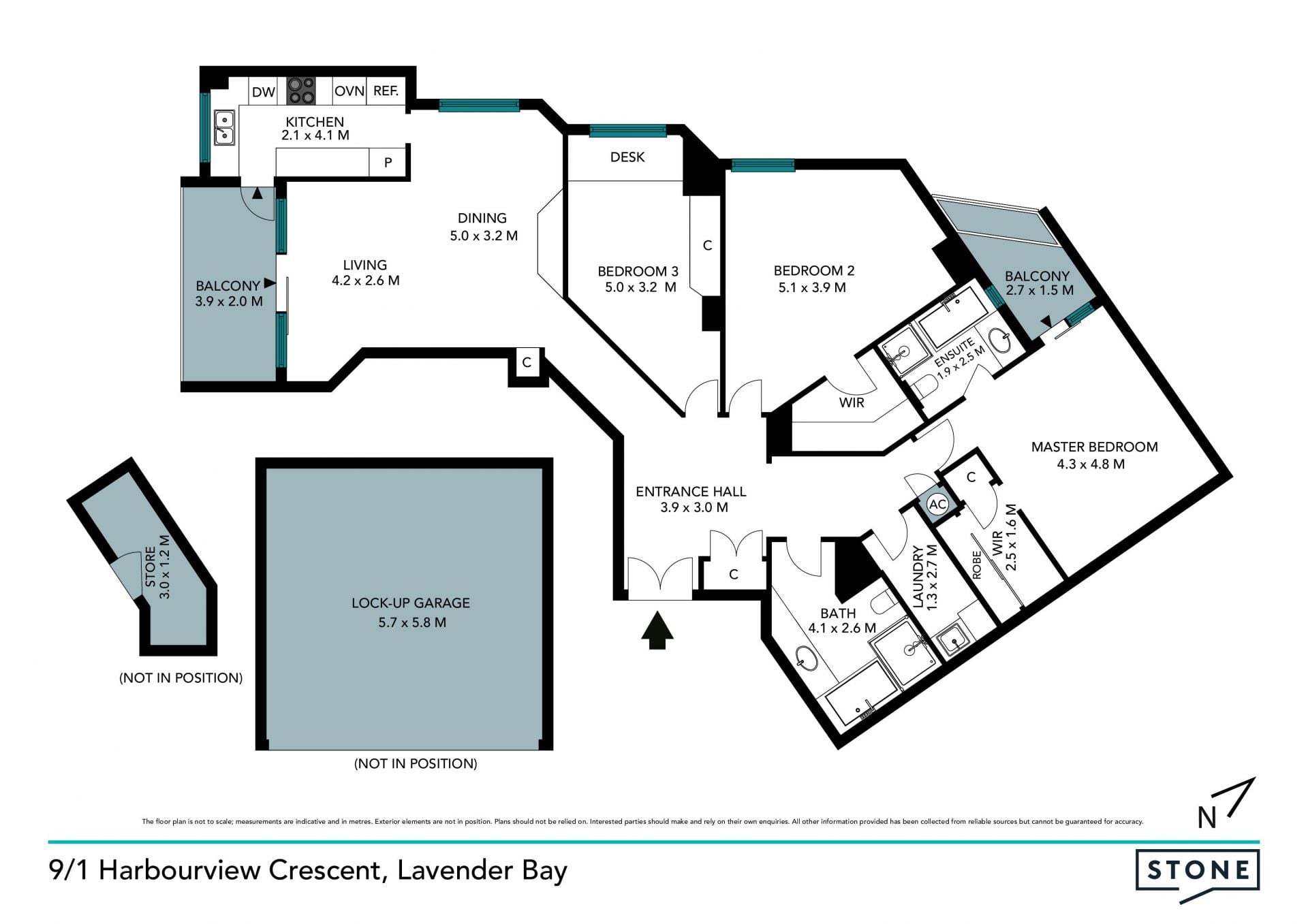 Prestigious setting with stunning harbour views