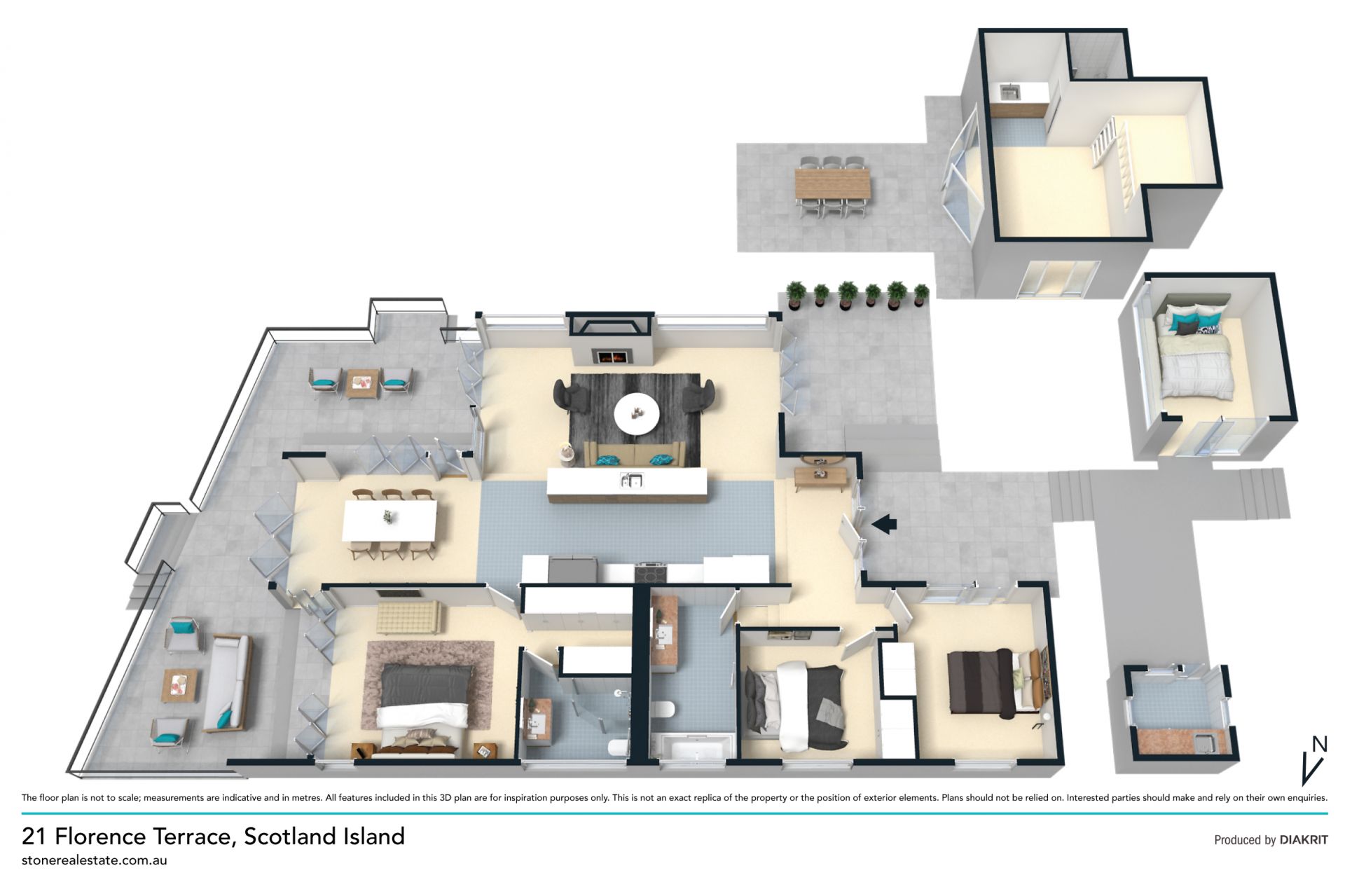Perfectly positioned waterfront enclave