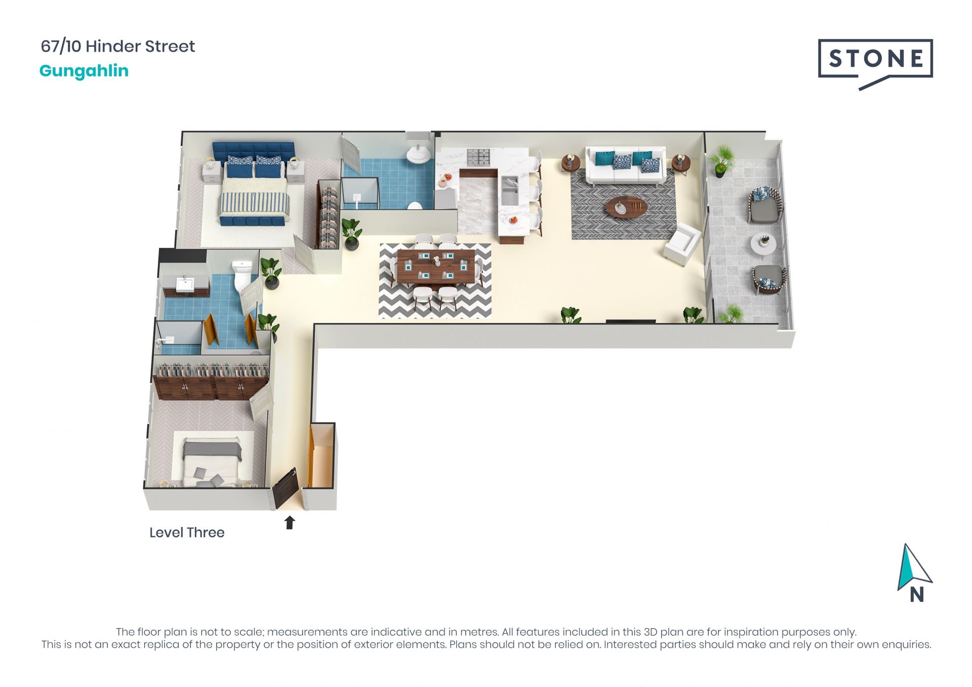 A convenient and functional 116sqm apartment
