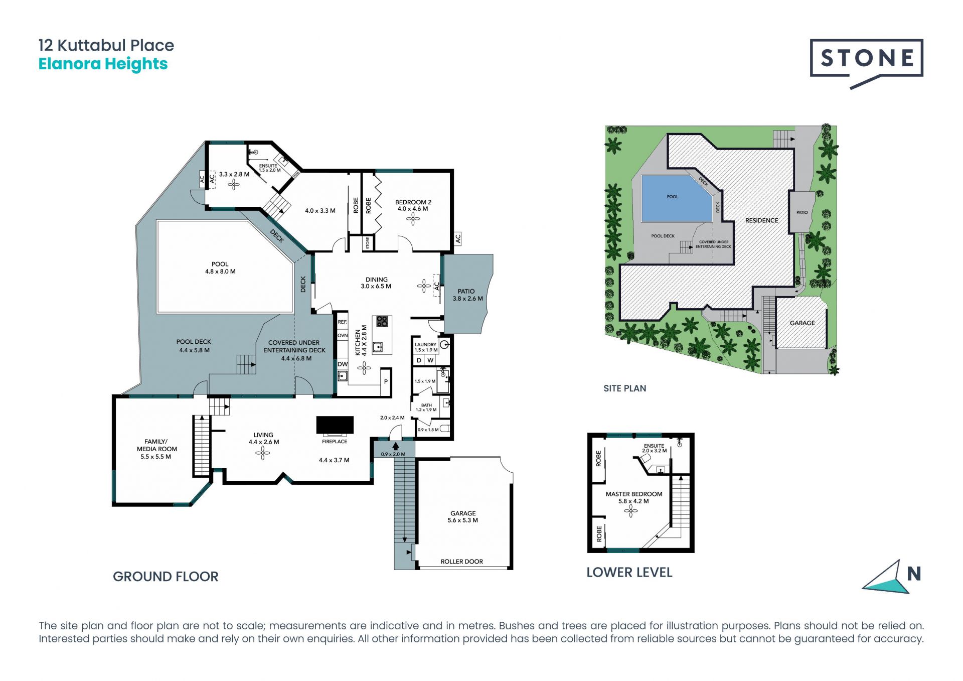 Coastal entertainer with Northern aspect in quiet cul-de-sac