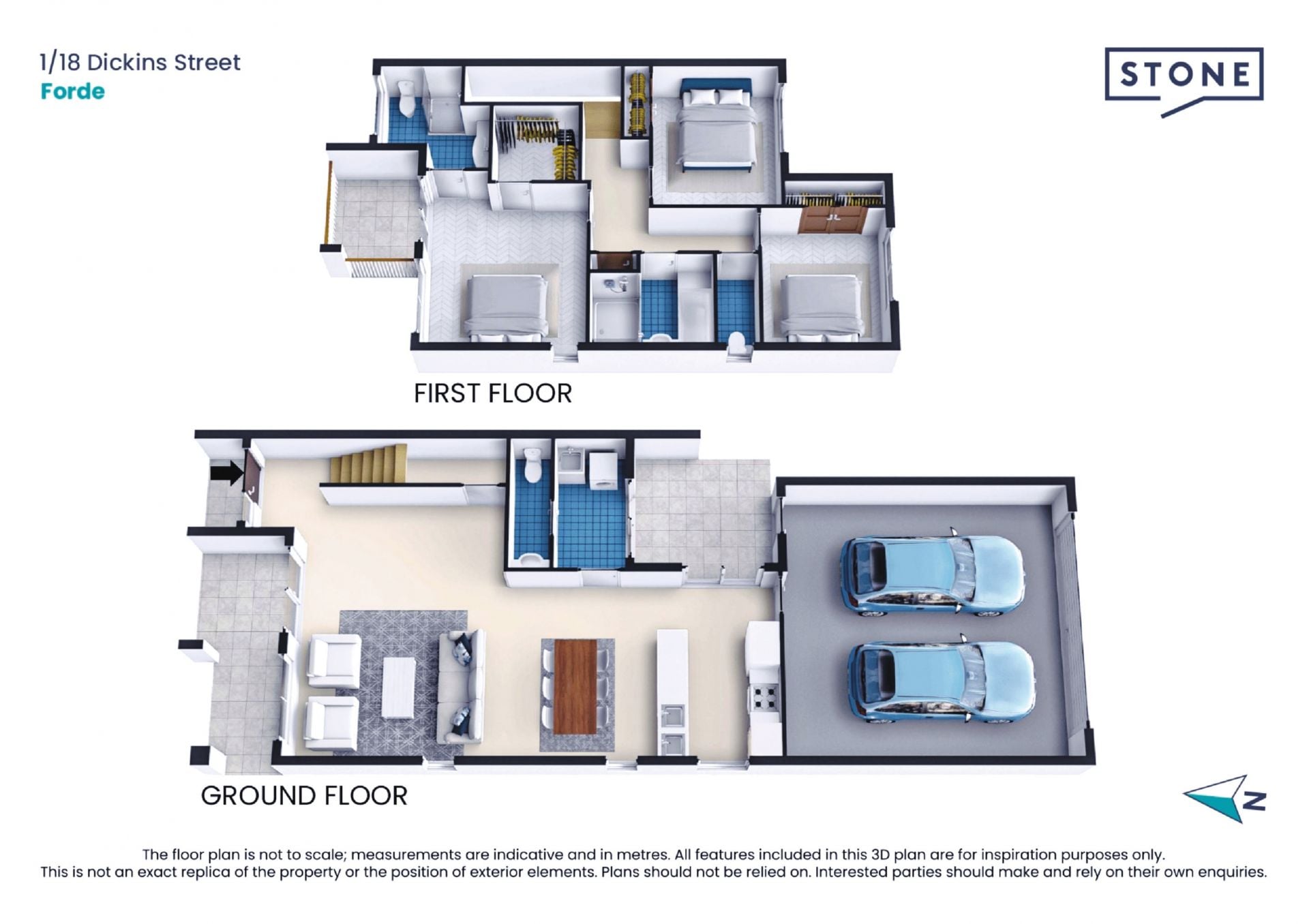 Spacious Dual-Level Living with Deck and Balcony
