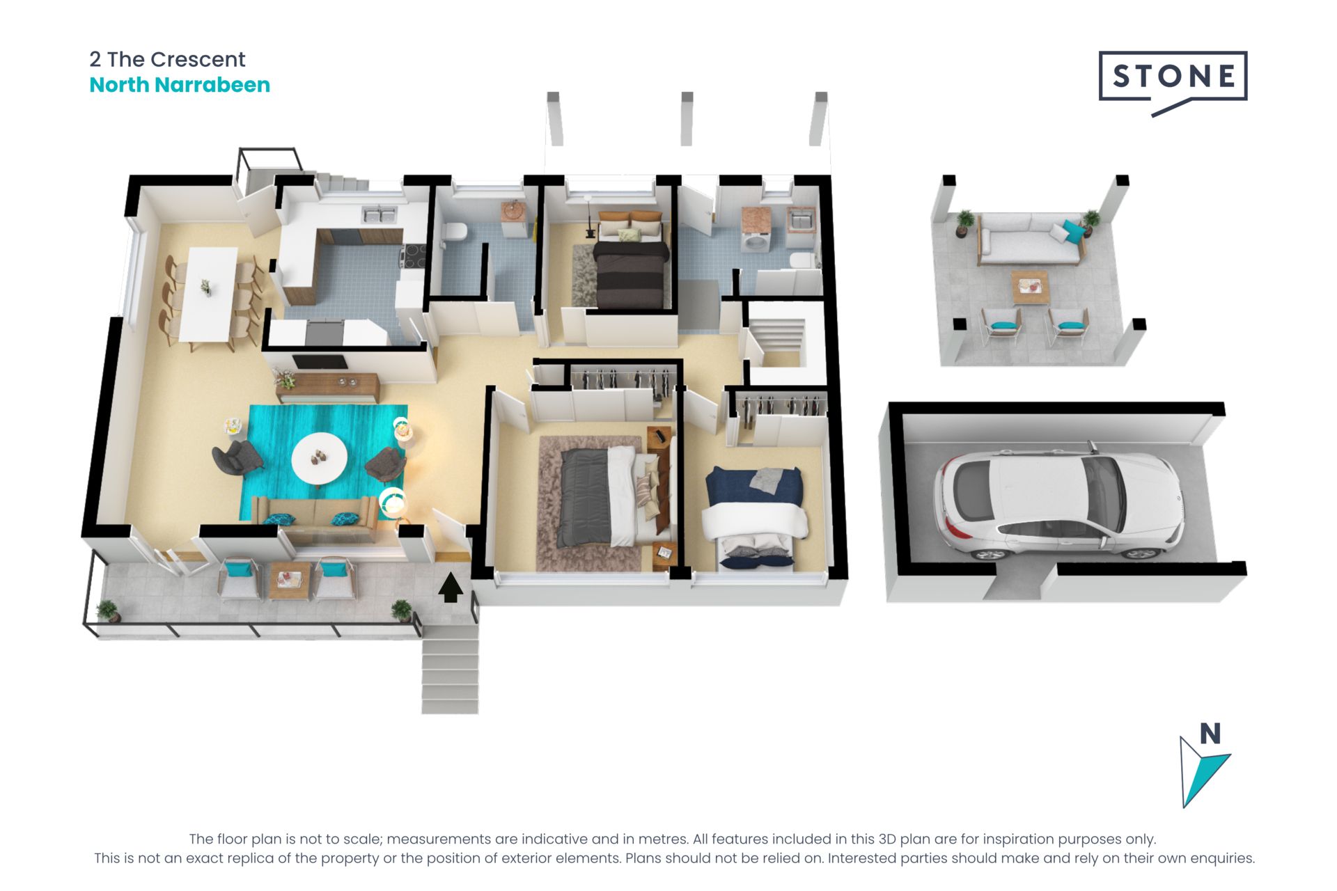 Family residence with North-Easterly aspect on large level block