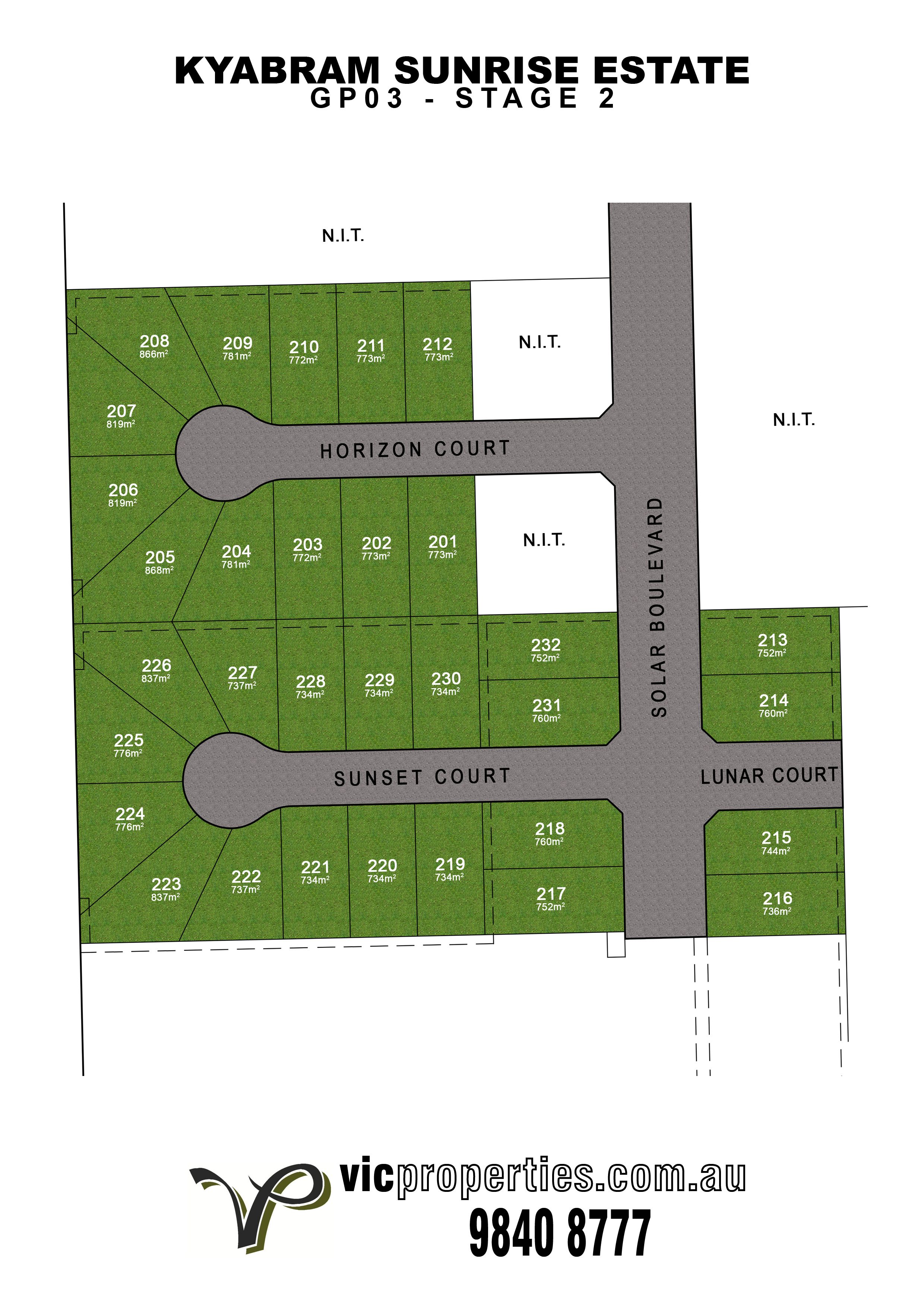 Lot 227/10 Sunset Court, Kyabram VIC 3620