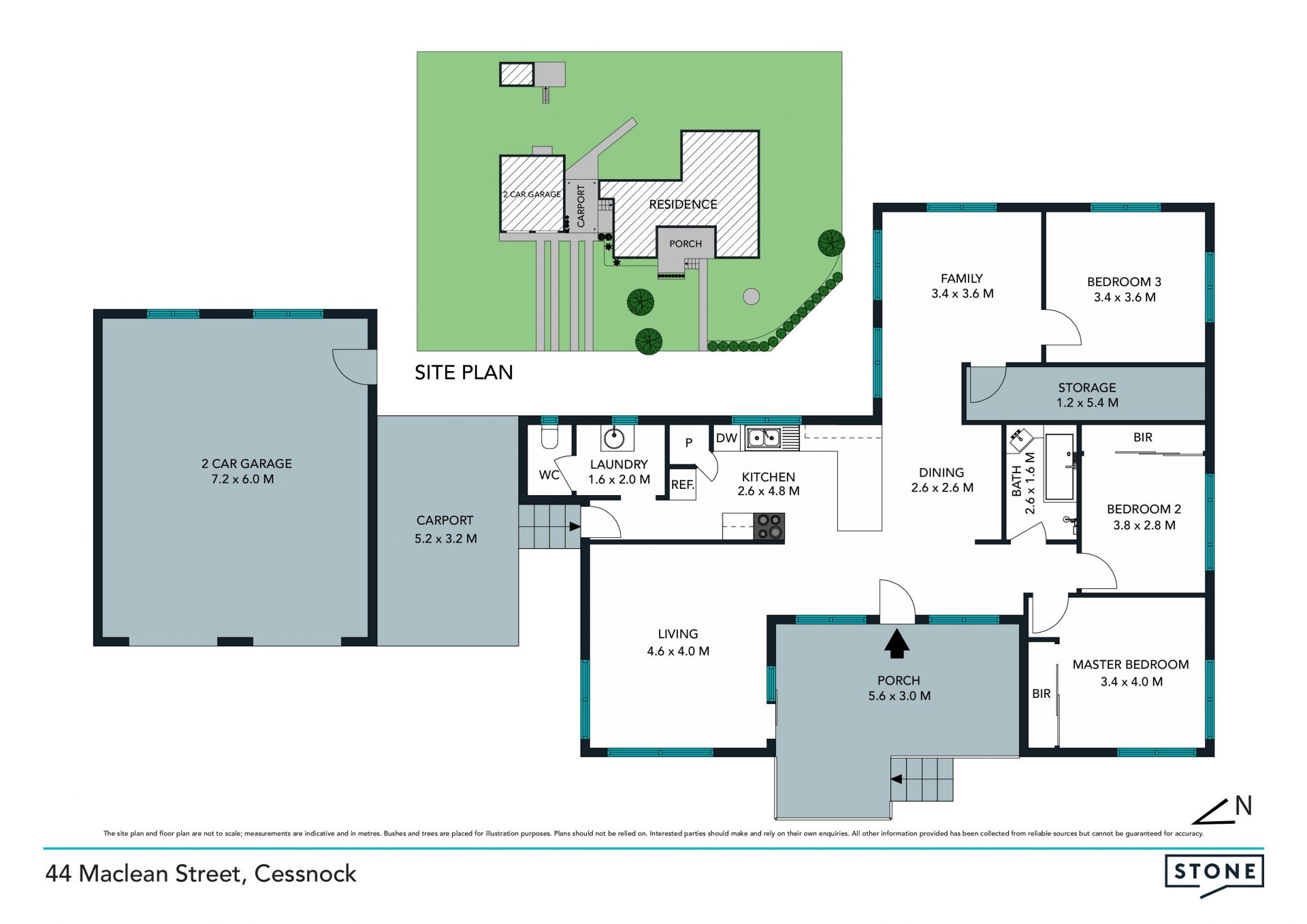 Well appointed home, double corner block, great location