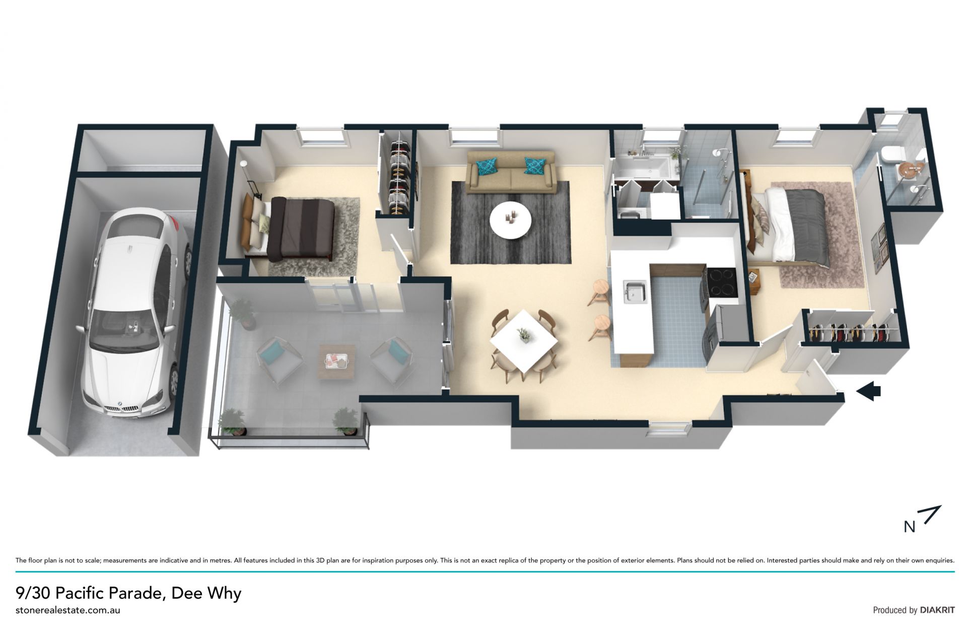 Exceptionally positioned lifestyle pad