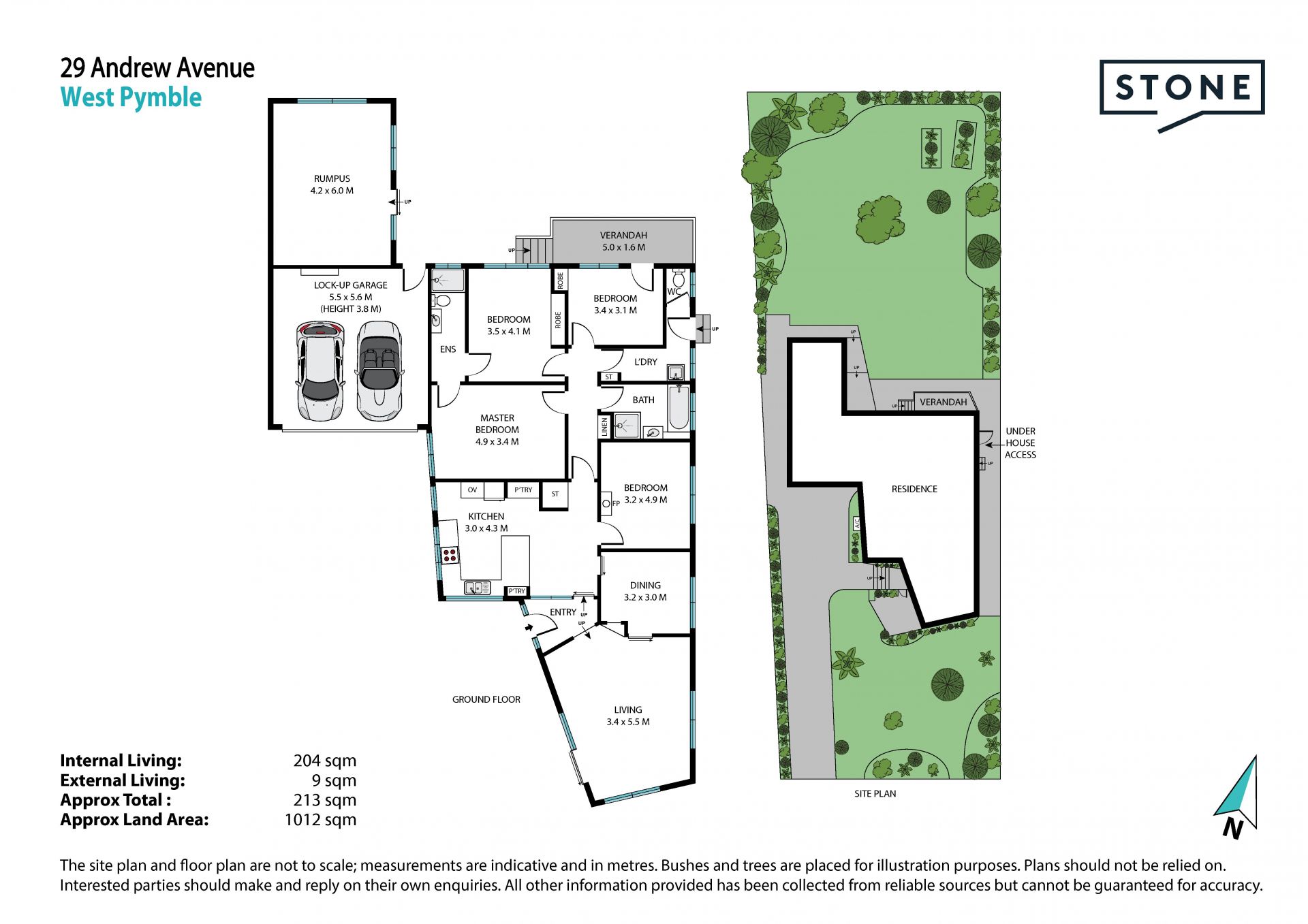 Endless potential on supremely level land in tightly held street