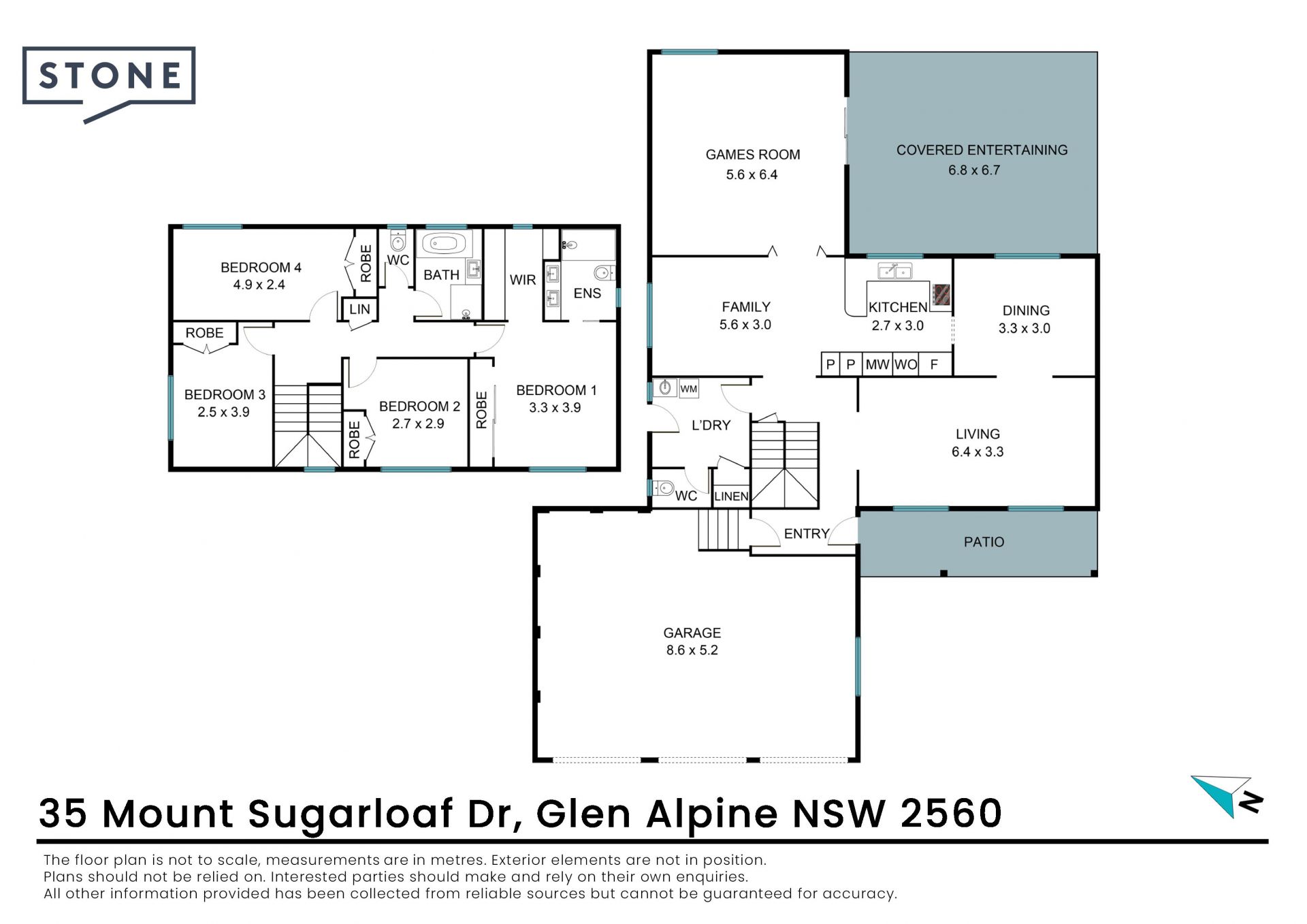 4-bedroom family home in Glen Alpine