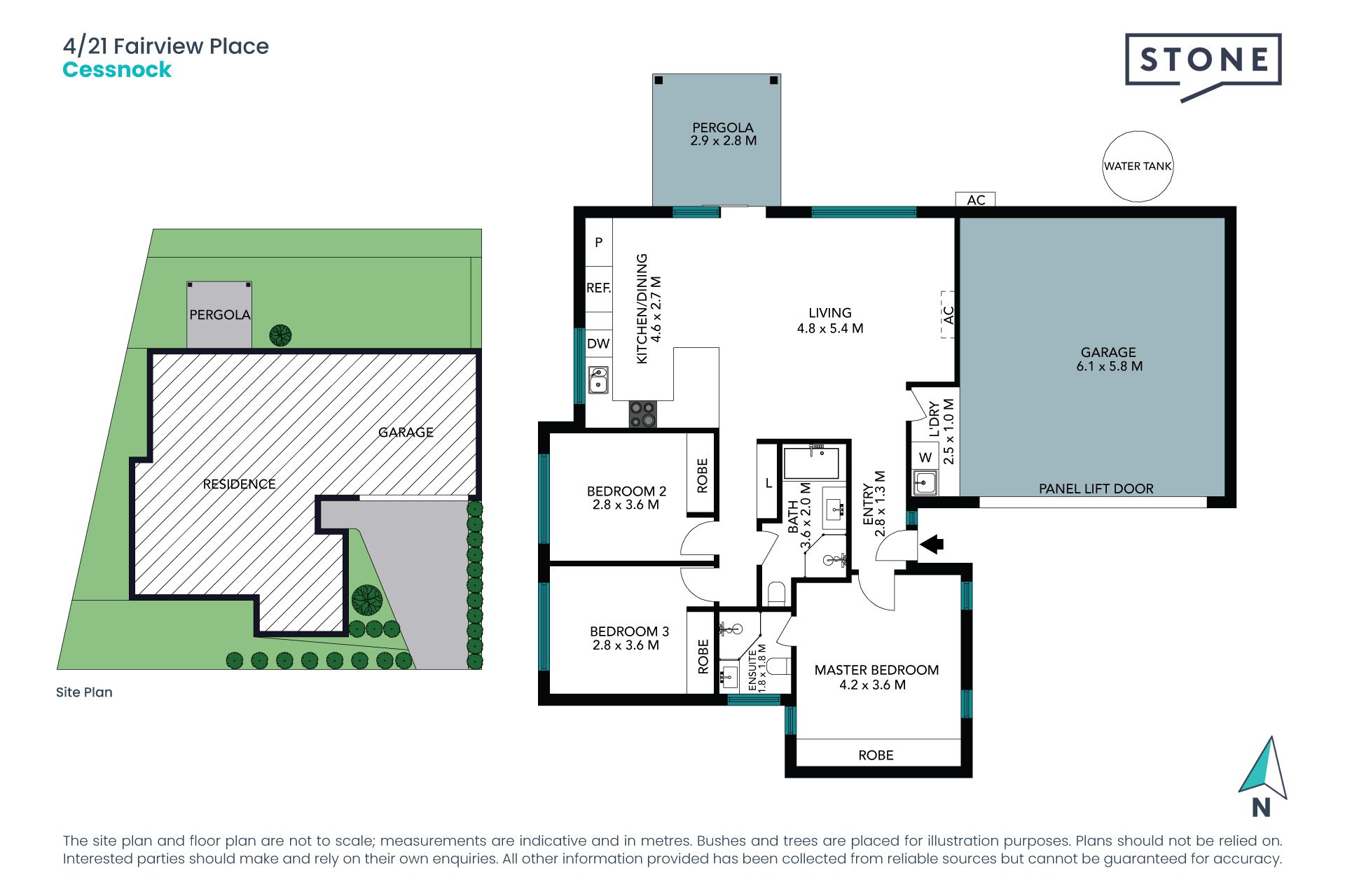 Tranquil Hospital Hill Villa in a quality complex
