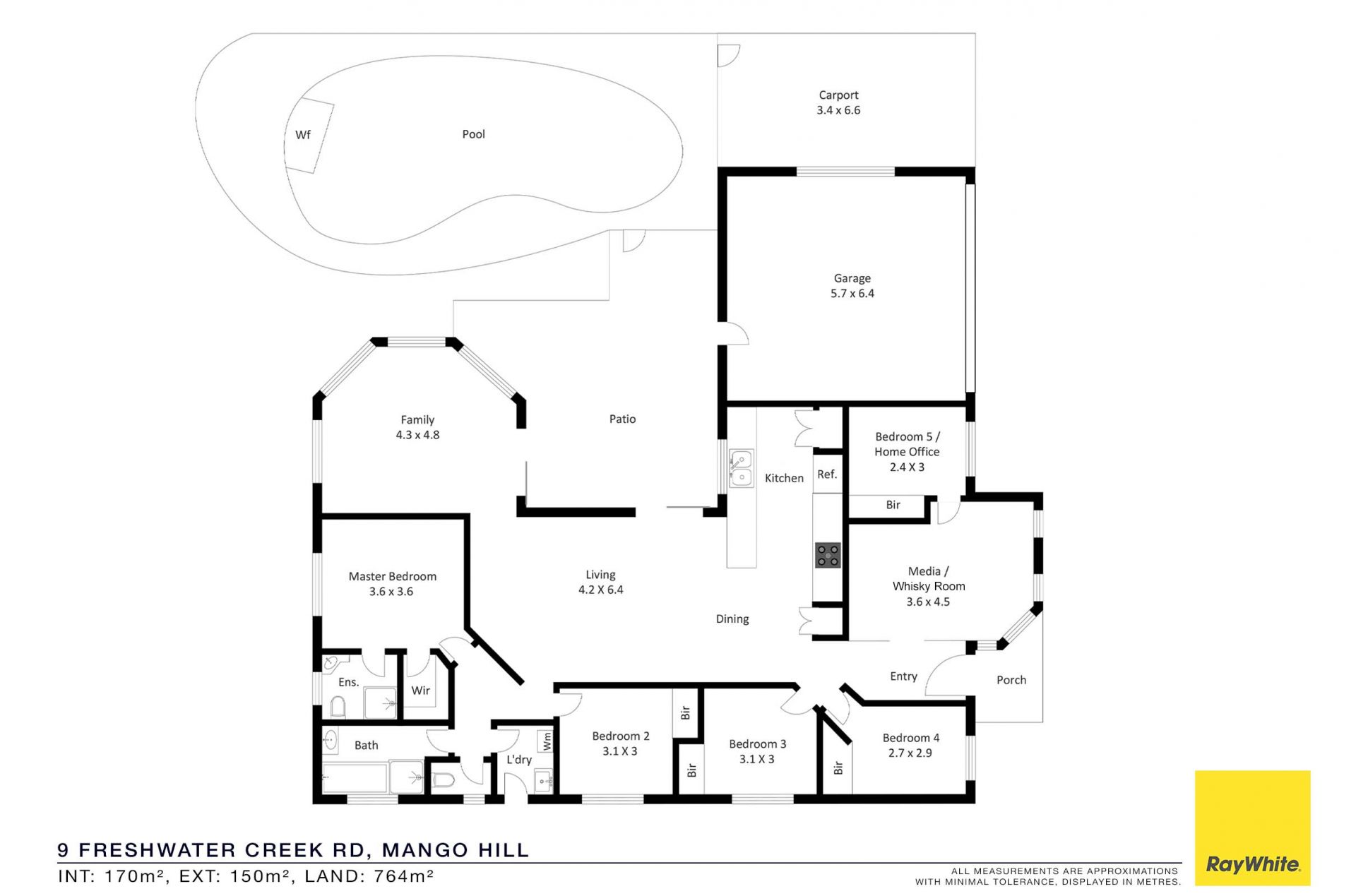 Amazing Home! Fully Renovated! 5 Bedrooms! Inground Pool!