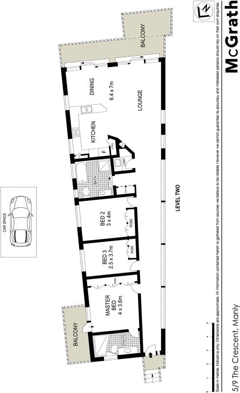 Designer penthouse in a premier harbourside locale