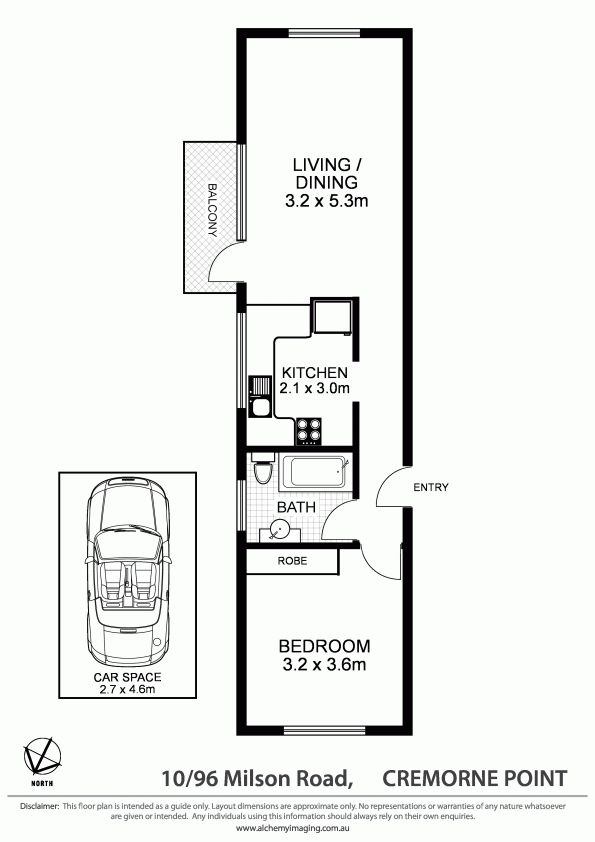 Top floor apartment - Cremorne Point Reserve