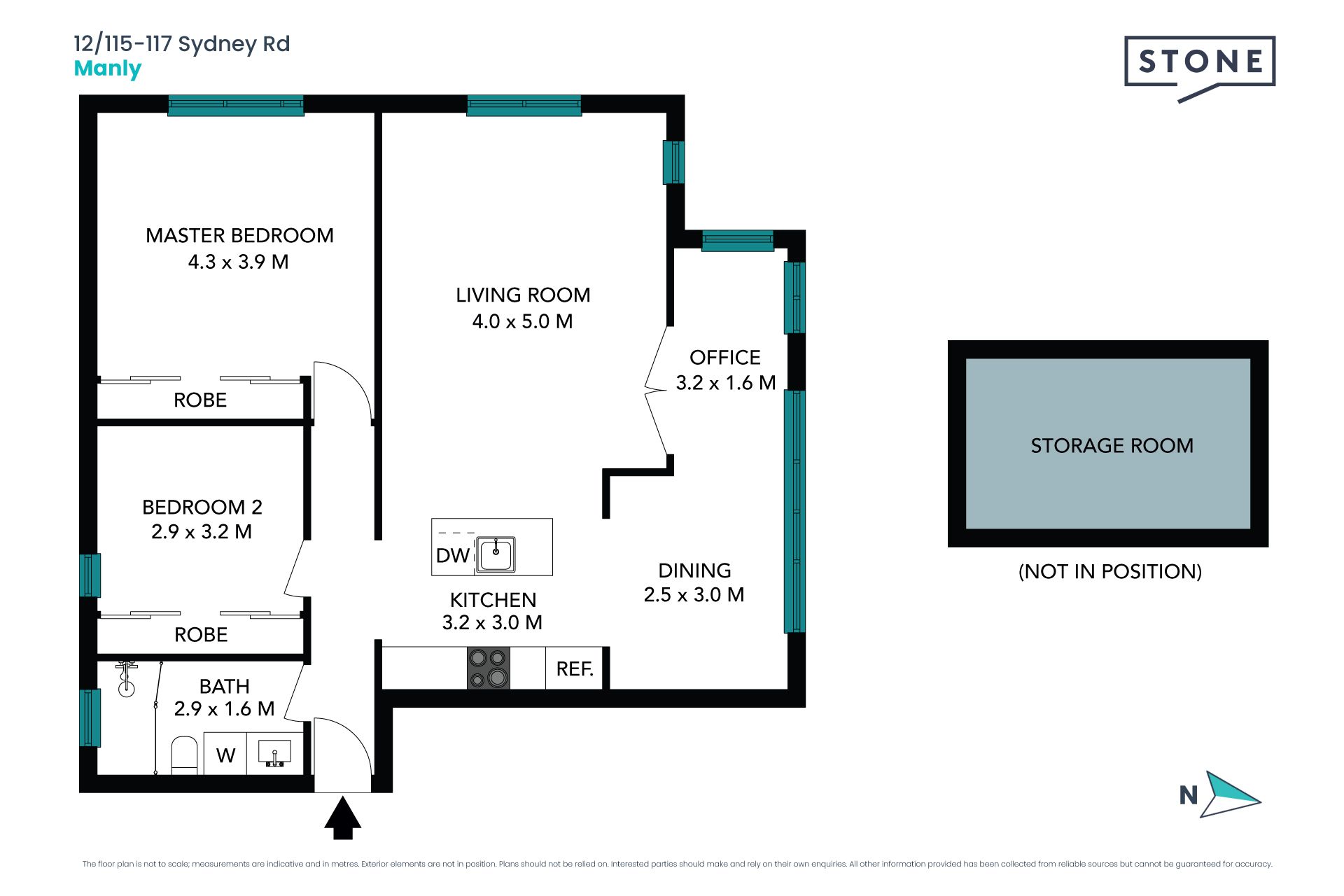 Spacious apartment with nothing to spend