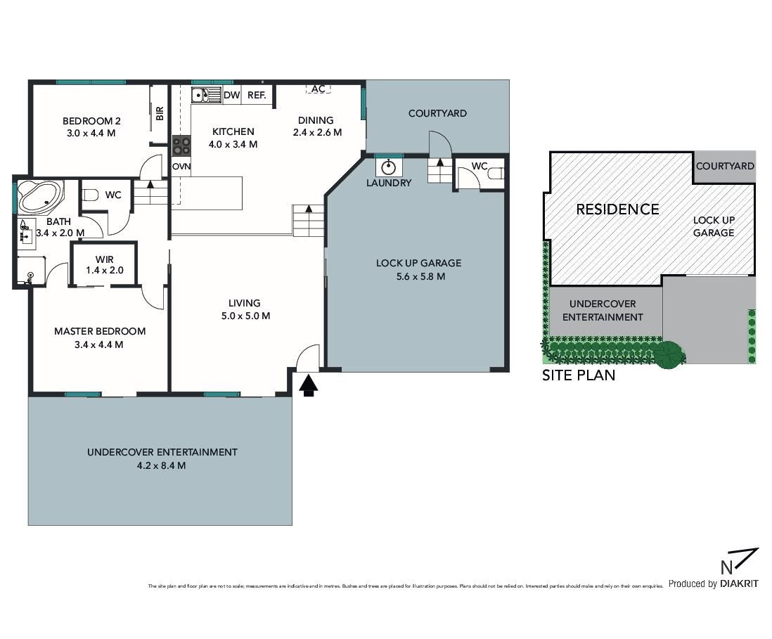 Downsize with double garage and no strata