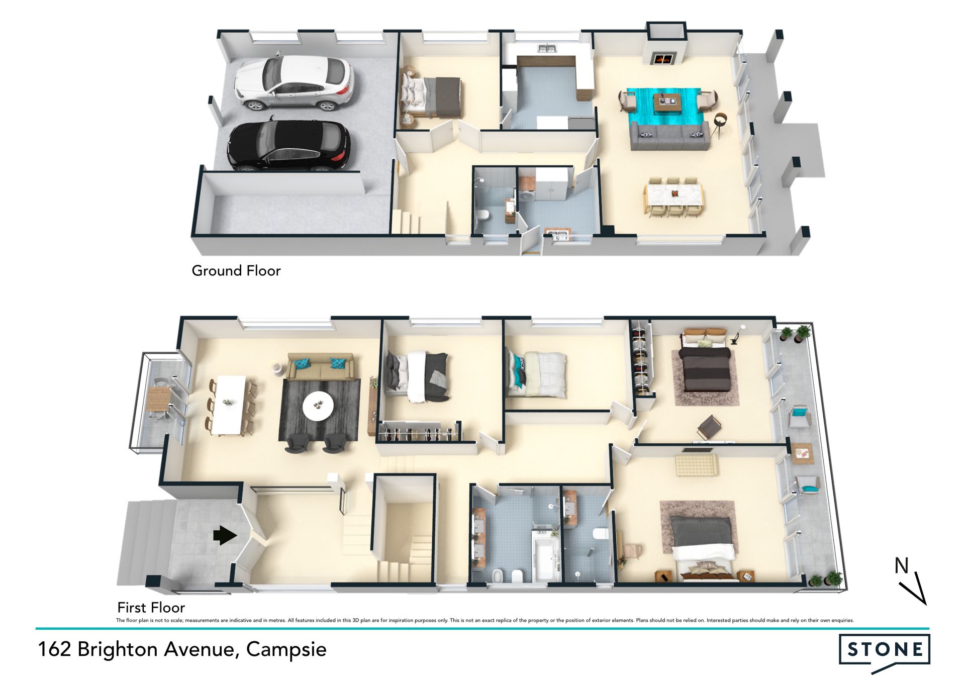 Spacious home with room for two families