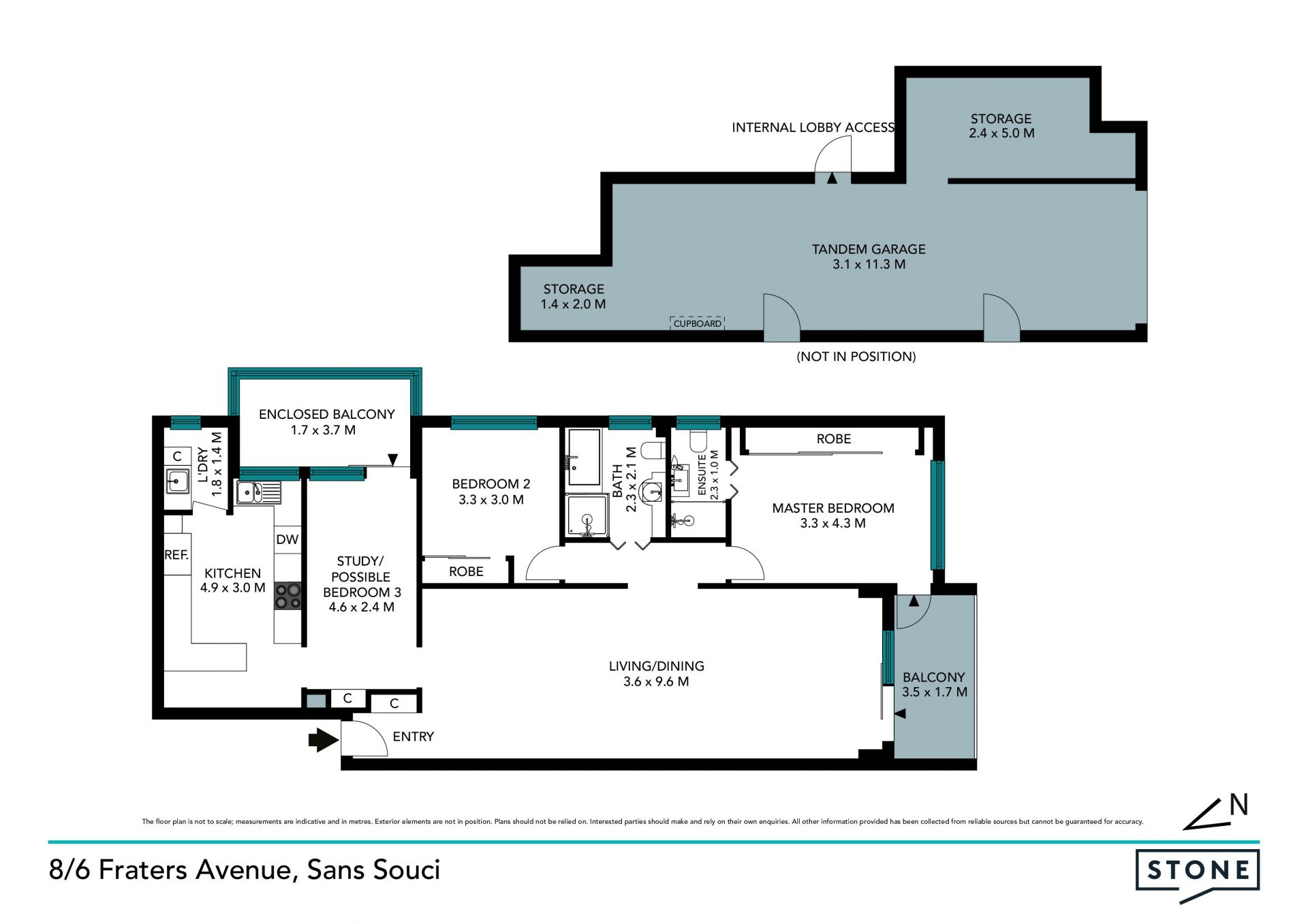 Amazing oversized waterview apartment!