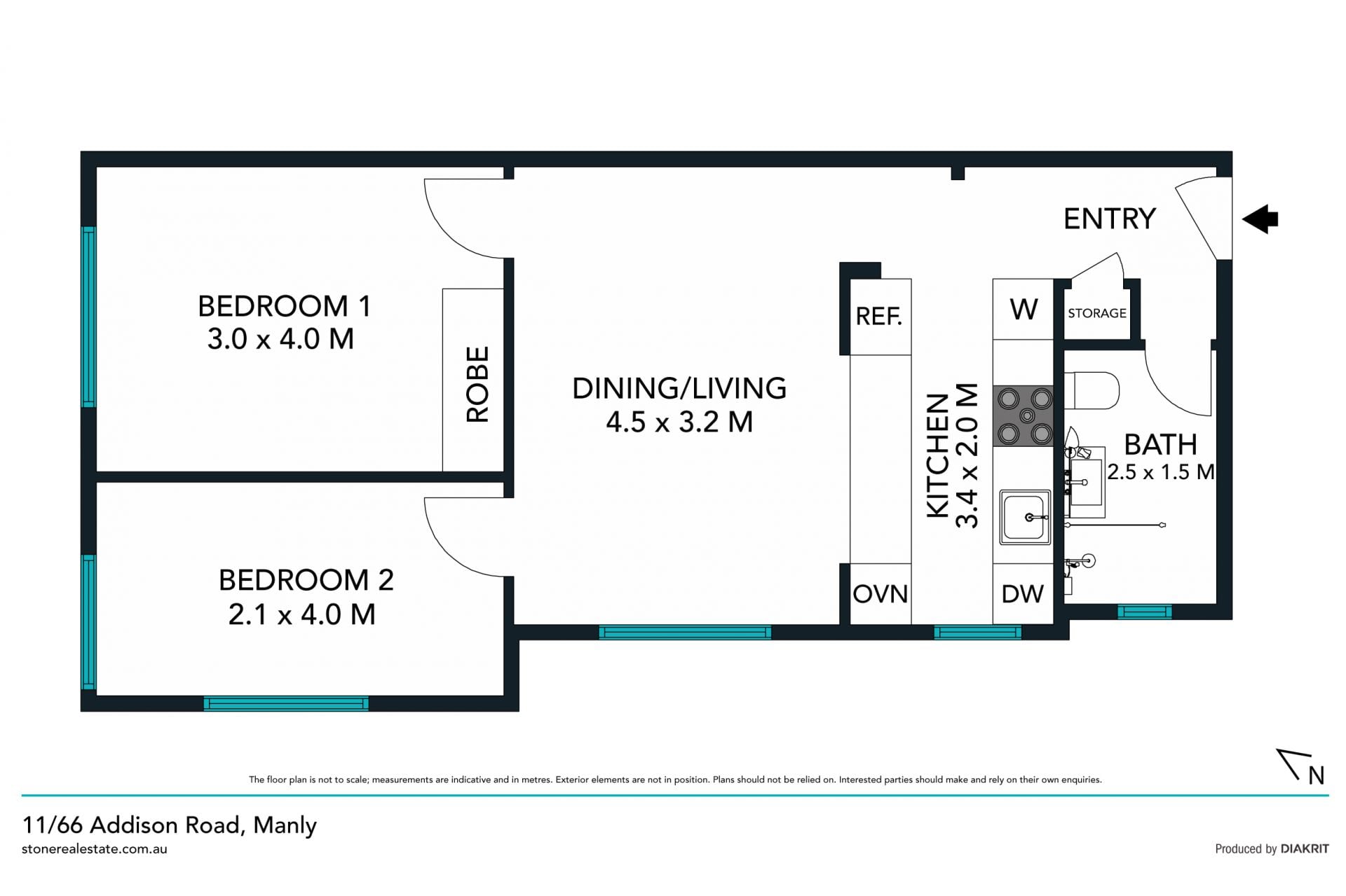 Architecturally designed beach apartment just moments to Manly