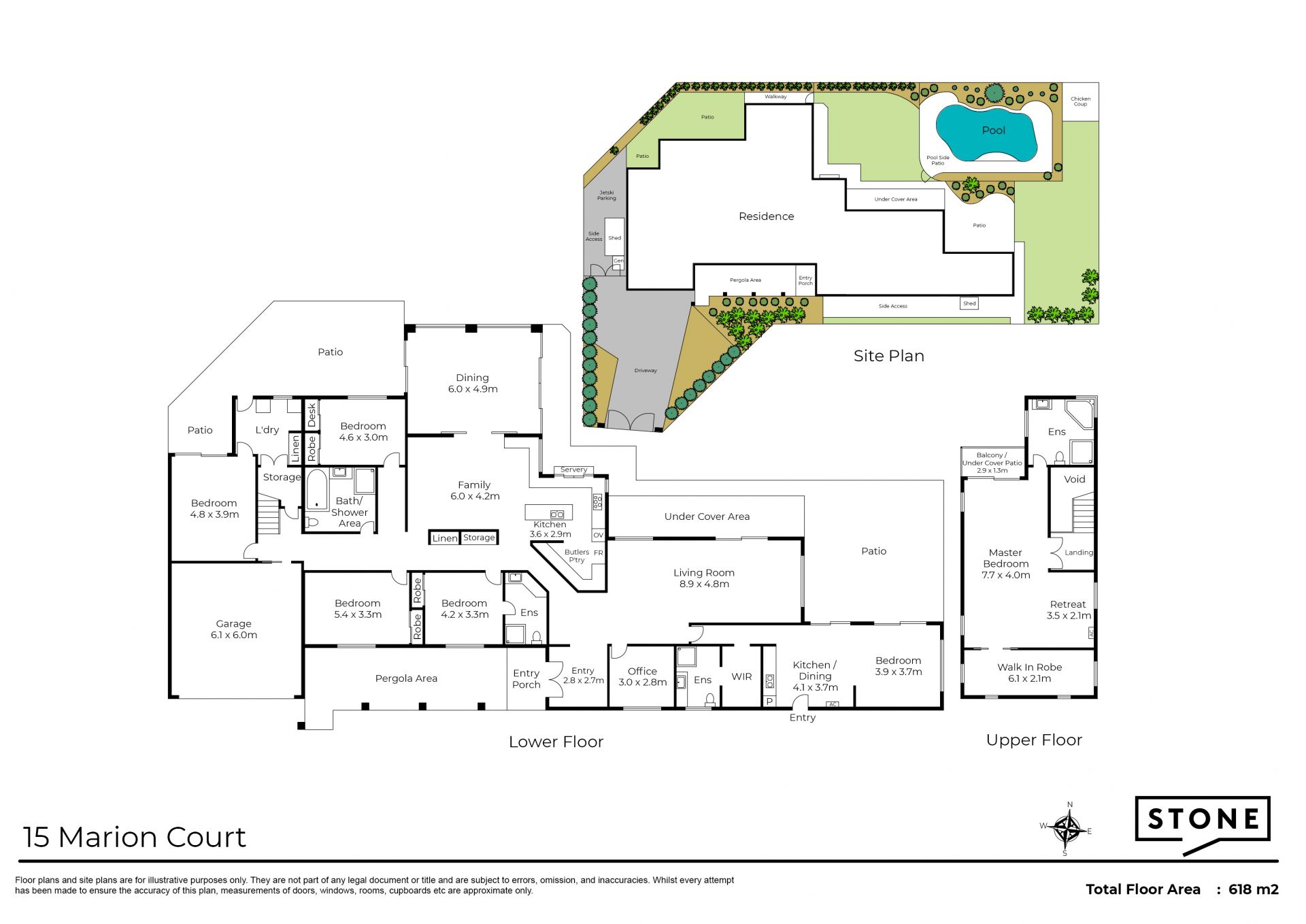 Dual Living, 6 Bedrooms, Golf Course Precinct…Magnificent Family Residence…