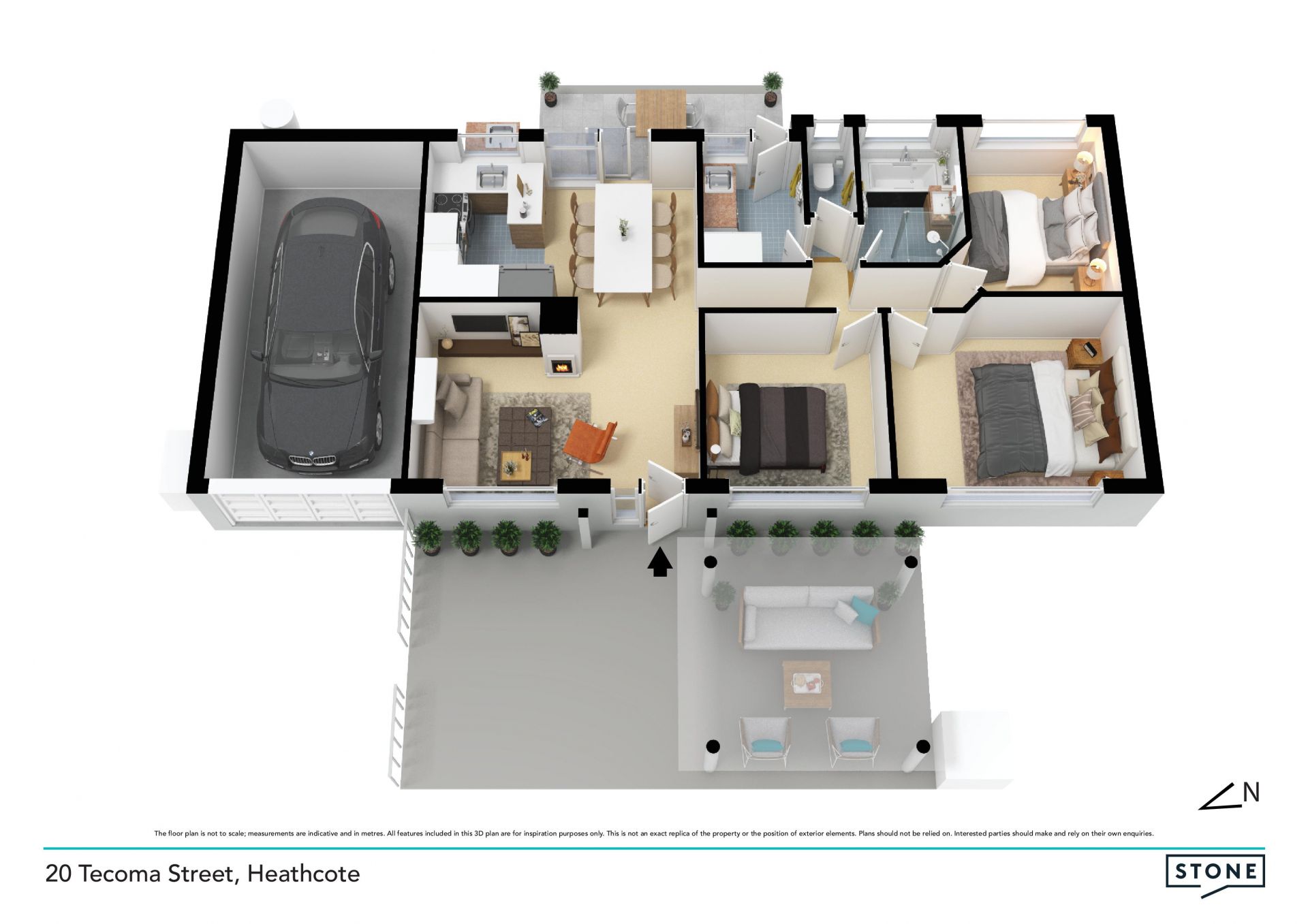 Peaceful single level living