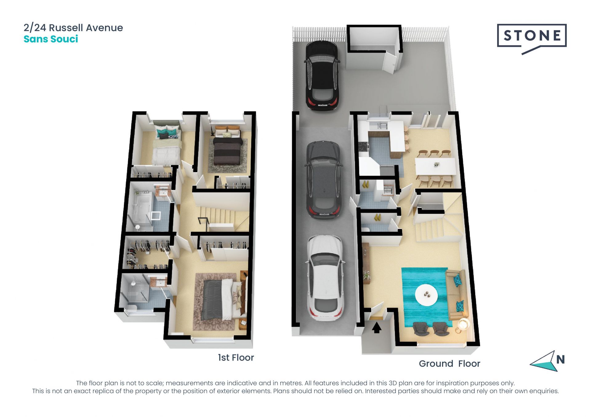 Boutique townhouse of quality and style