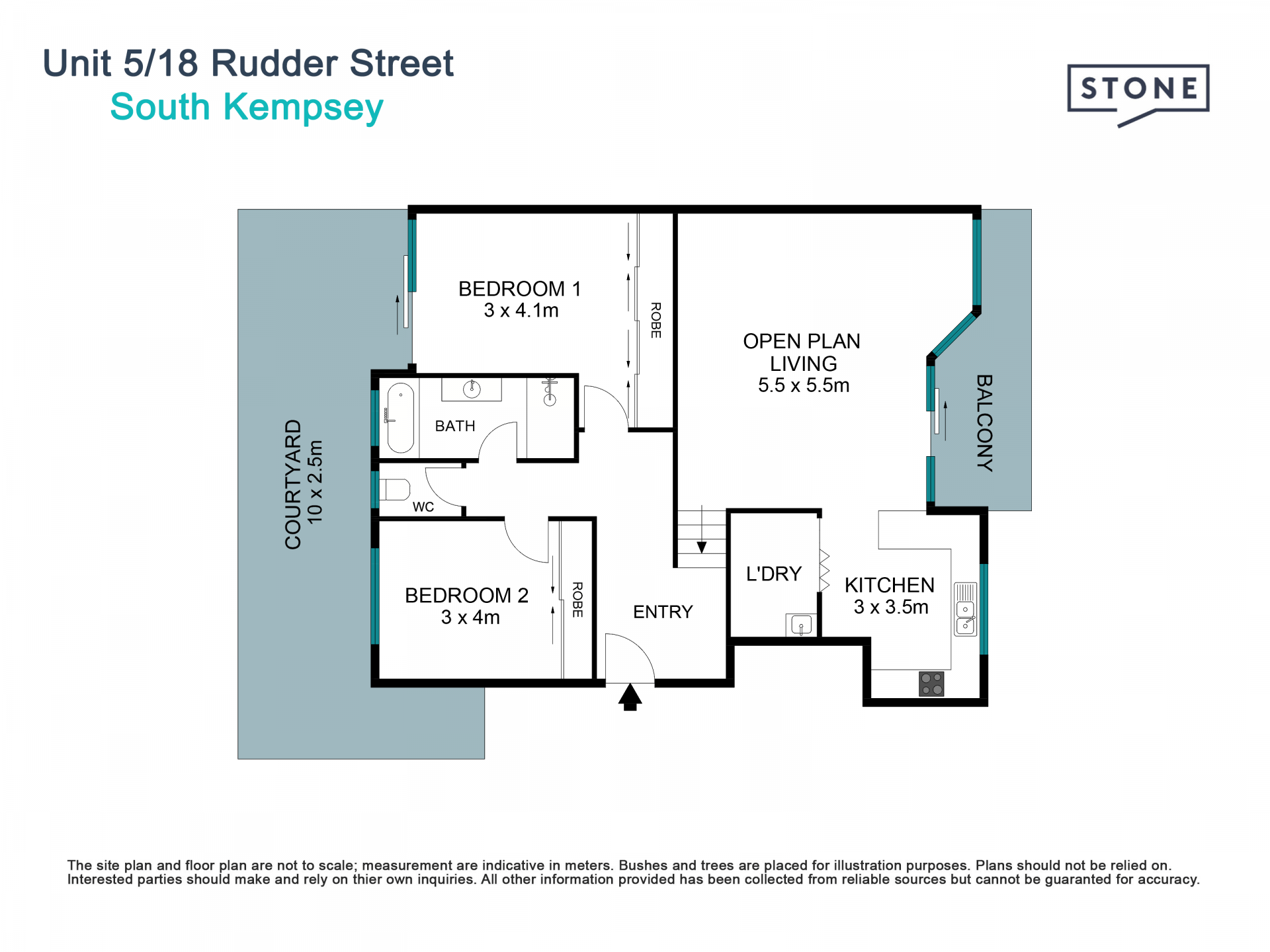 Two-Bedroom Unit with River Views in the Allandale Complex
