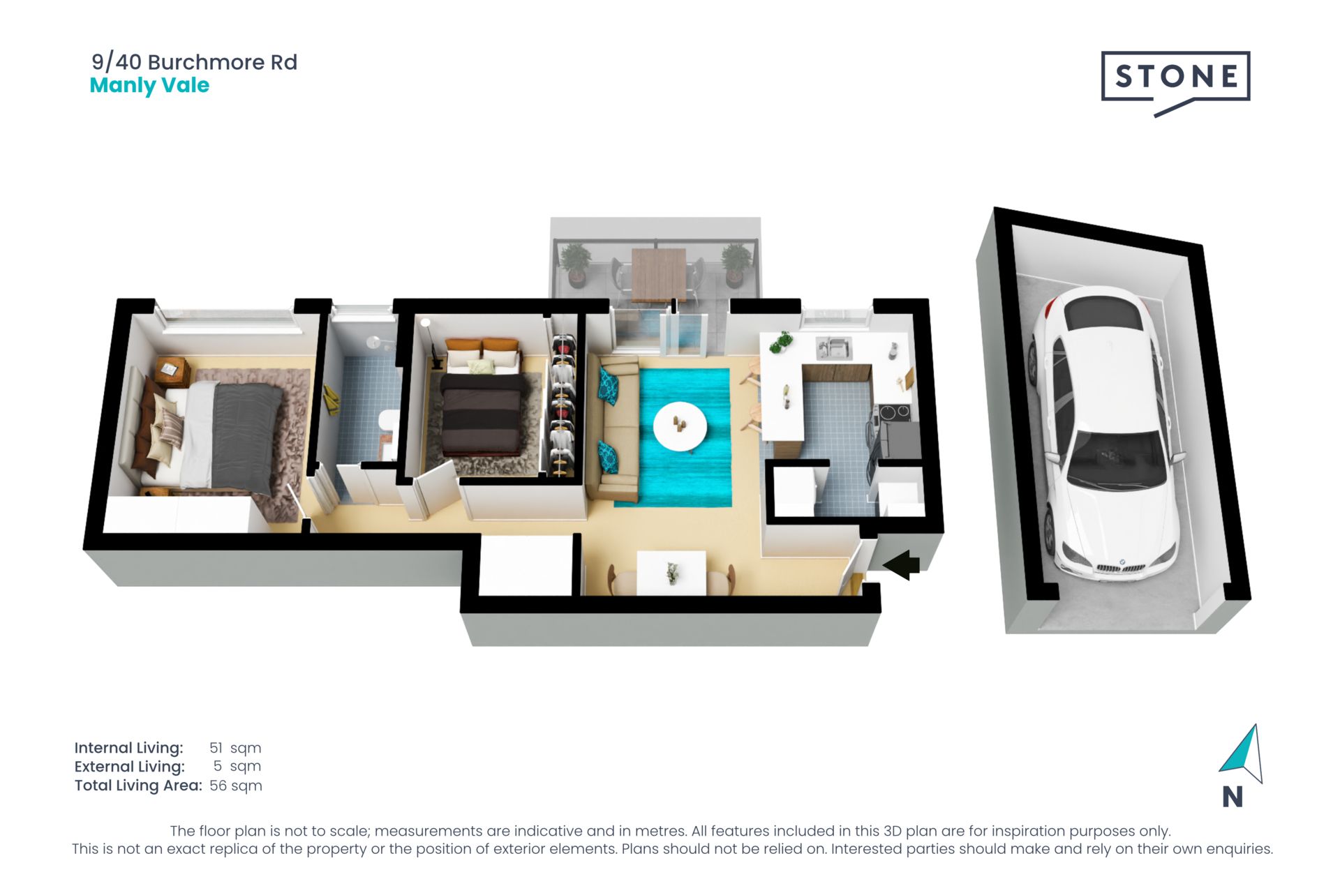 North-Facing Lifestyle Apartment