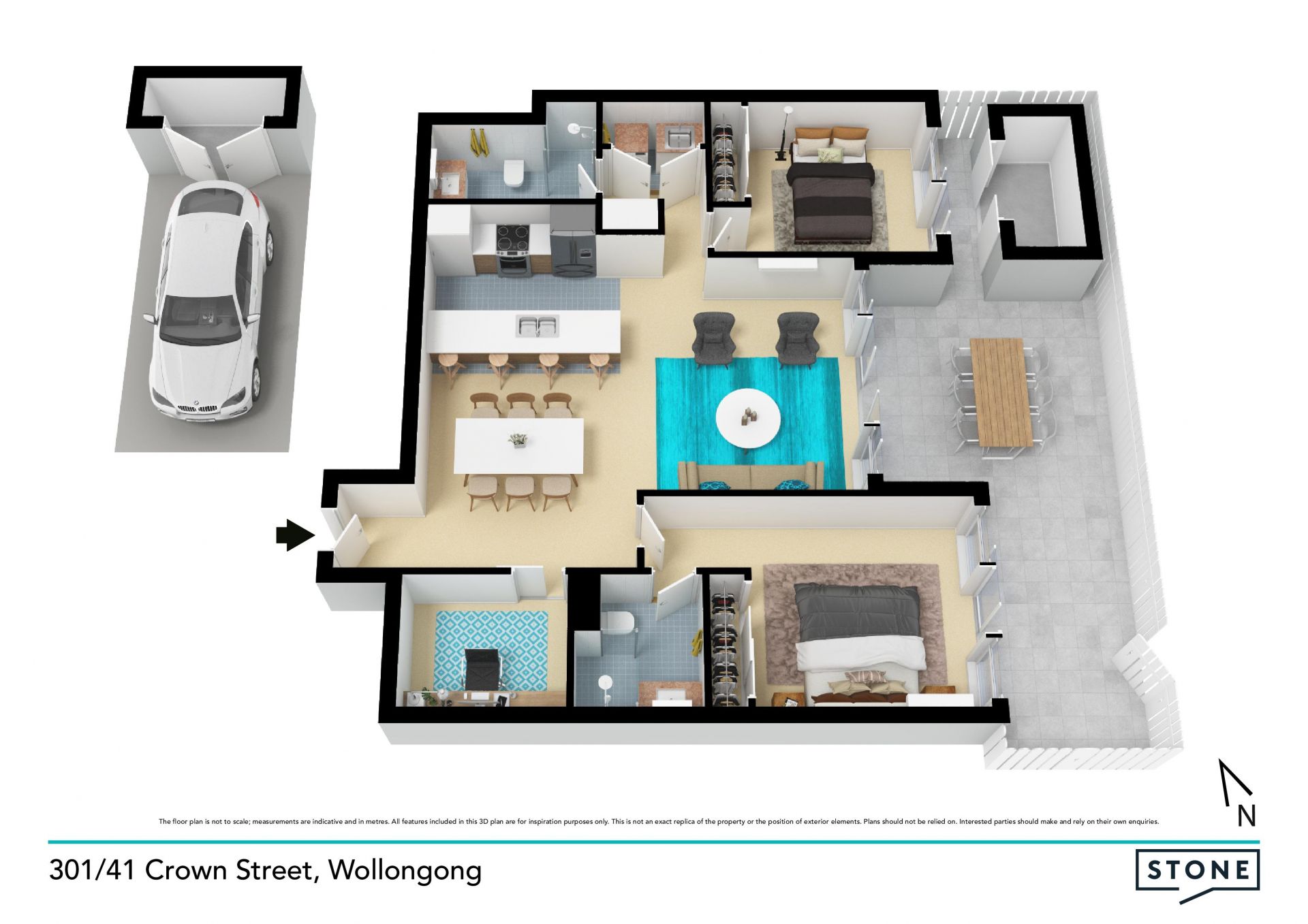 Positioned in the heart of Wollongong CBD
