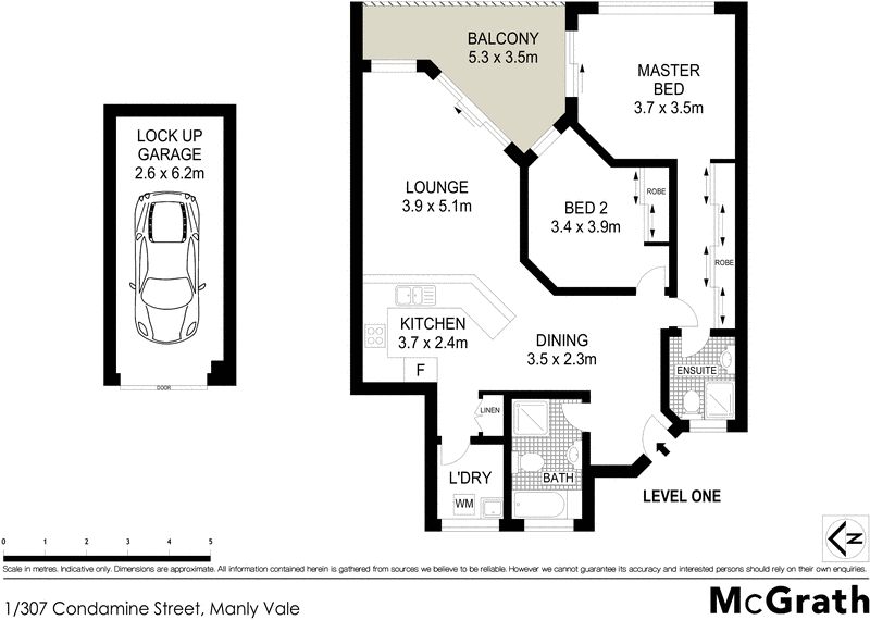 Modern apartment in ultra-convenient location