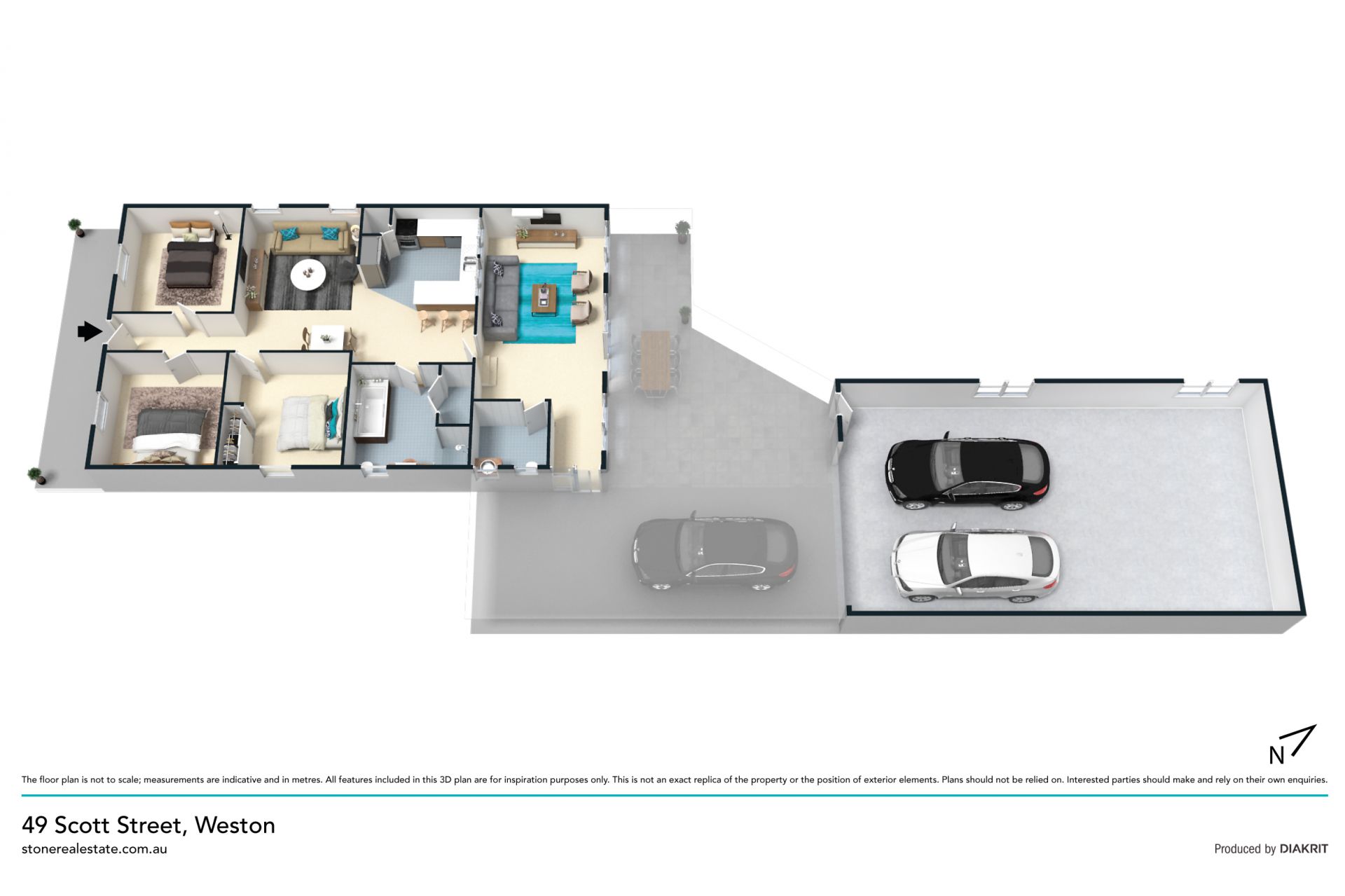 Fresh, easy-care, single level living