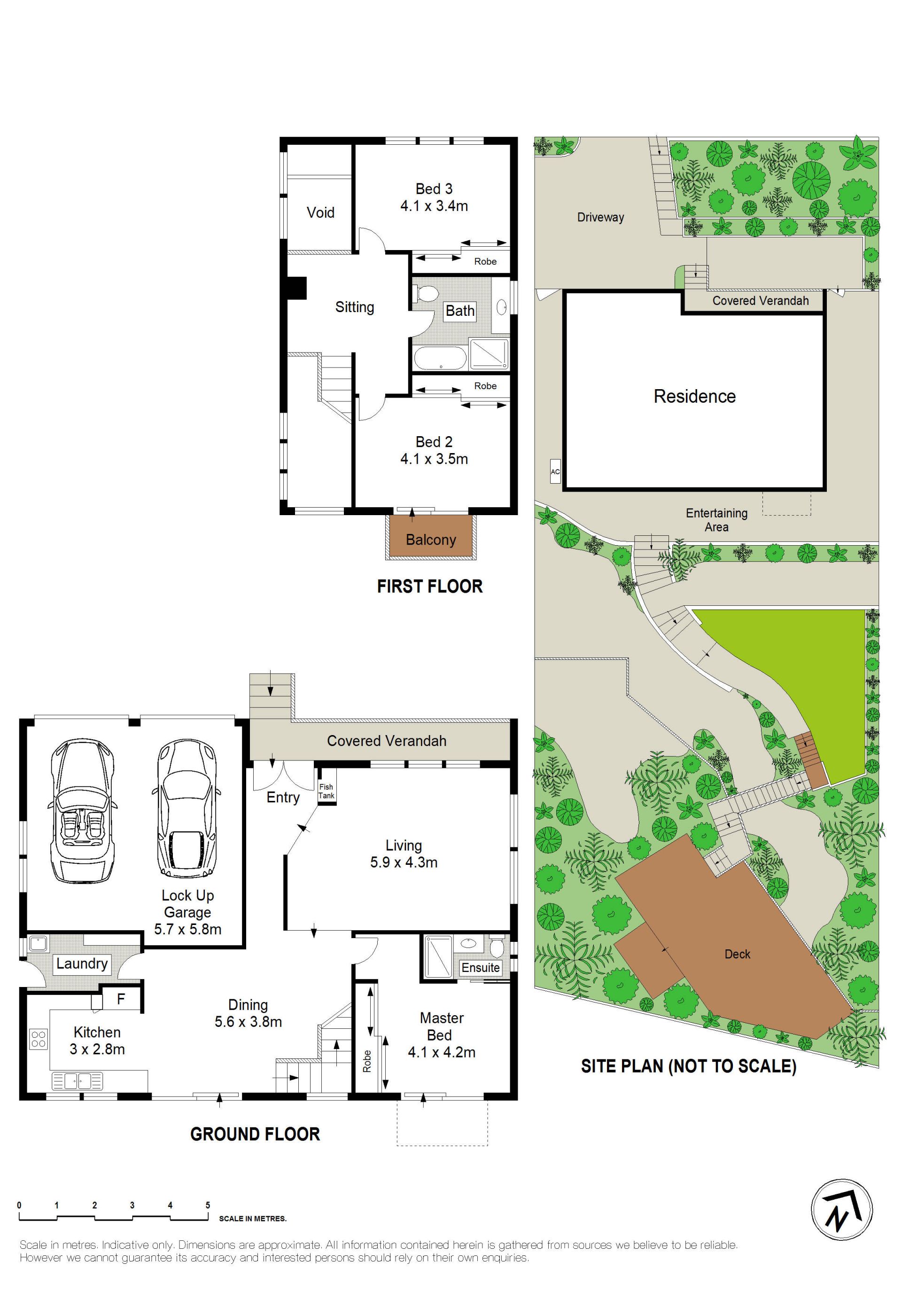 Stylish split level home