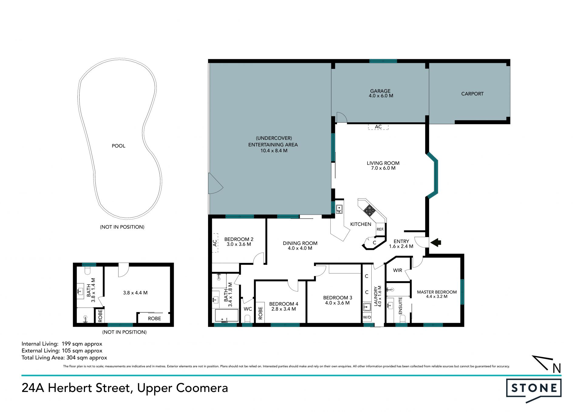 Riverside Gem on over 1000sqm