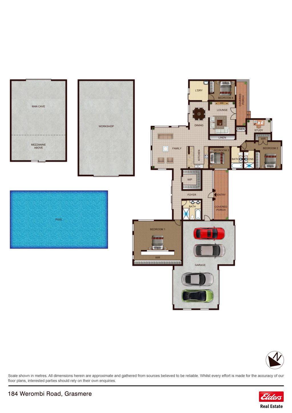 Stunning Home on 1 Acre