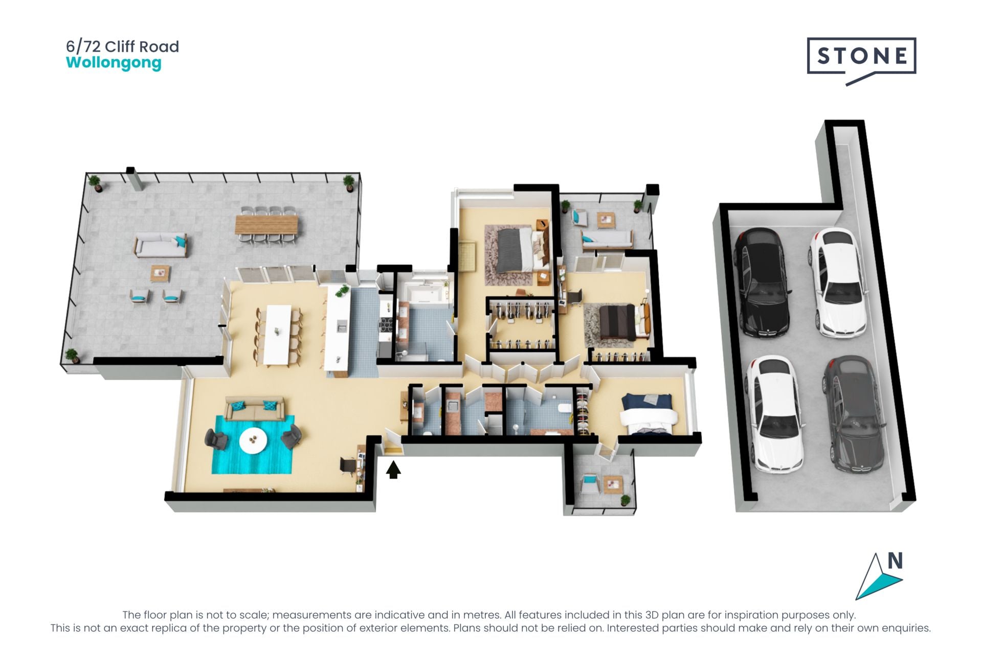 Premium luxury with panoramic Belmore Basin, Harbour views