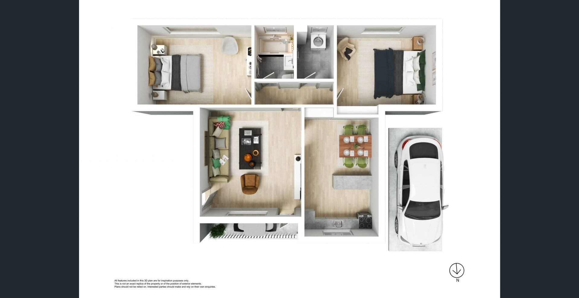 Well Presented Two Bedroom Unit In Sought After Local