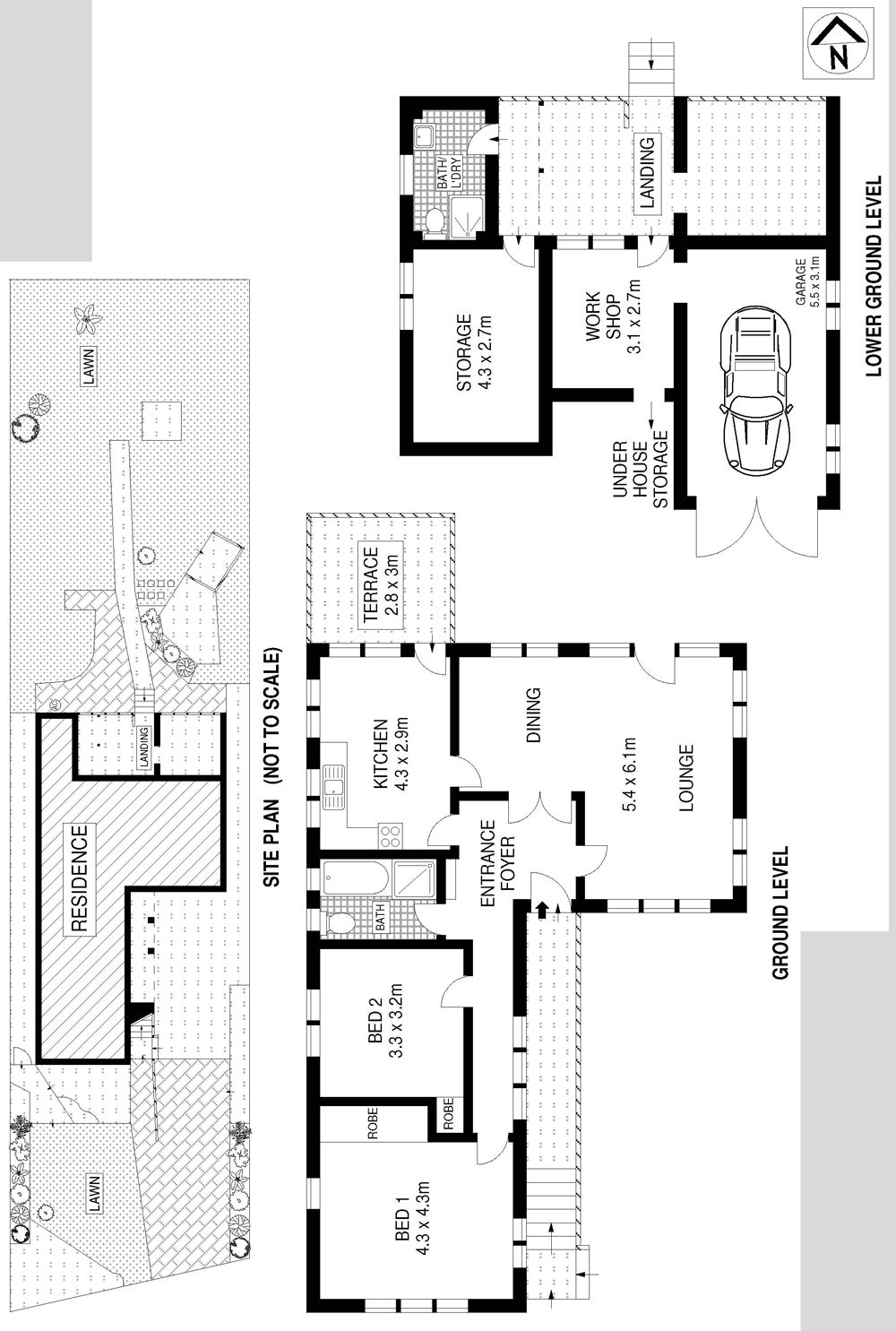 North facing with views, opportunity to build, renovate and capitalise