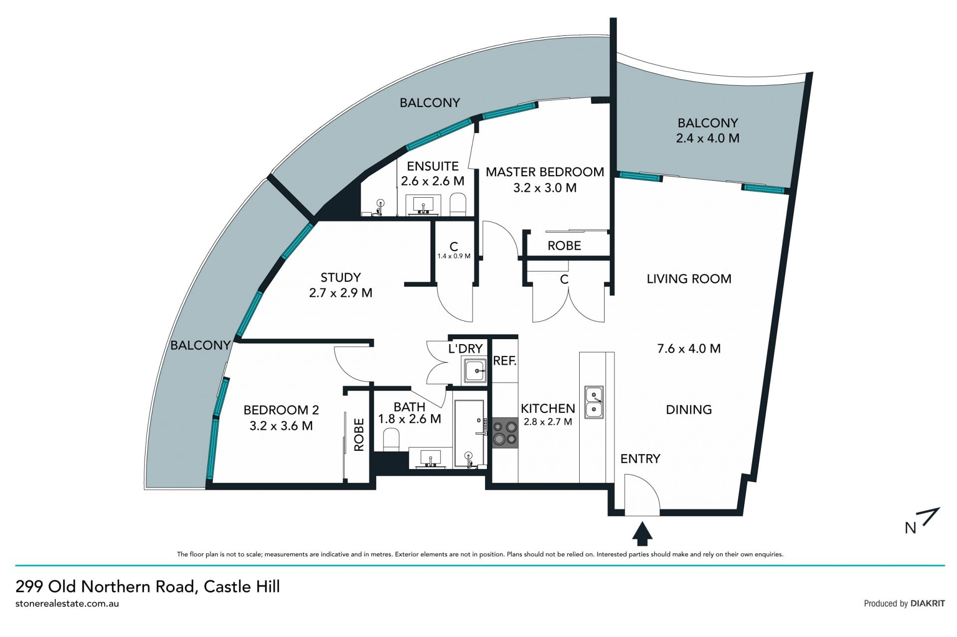 Brand new luxury apartment with two bedrooms plus study views and views Sydney Harbour Bridge