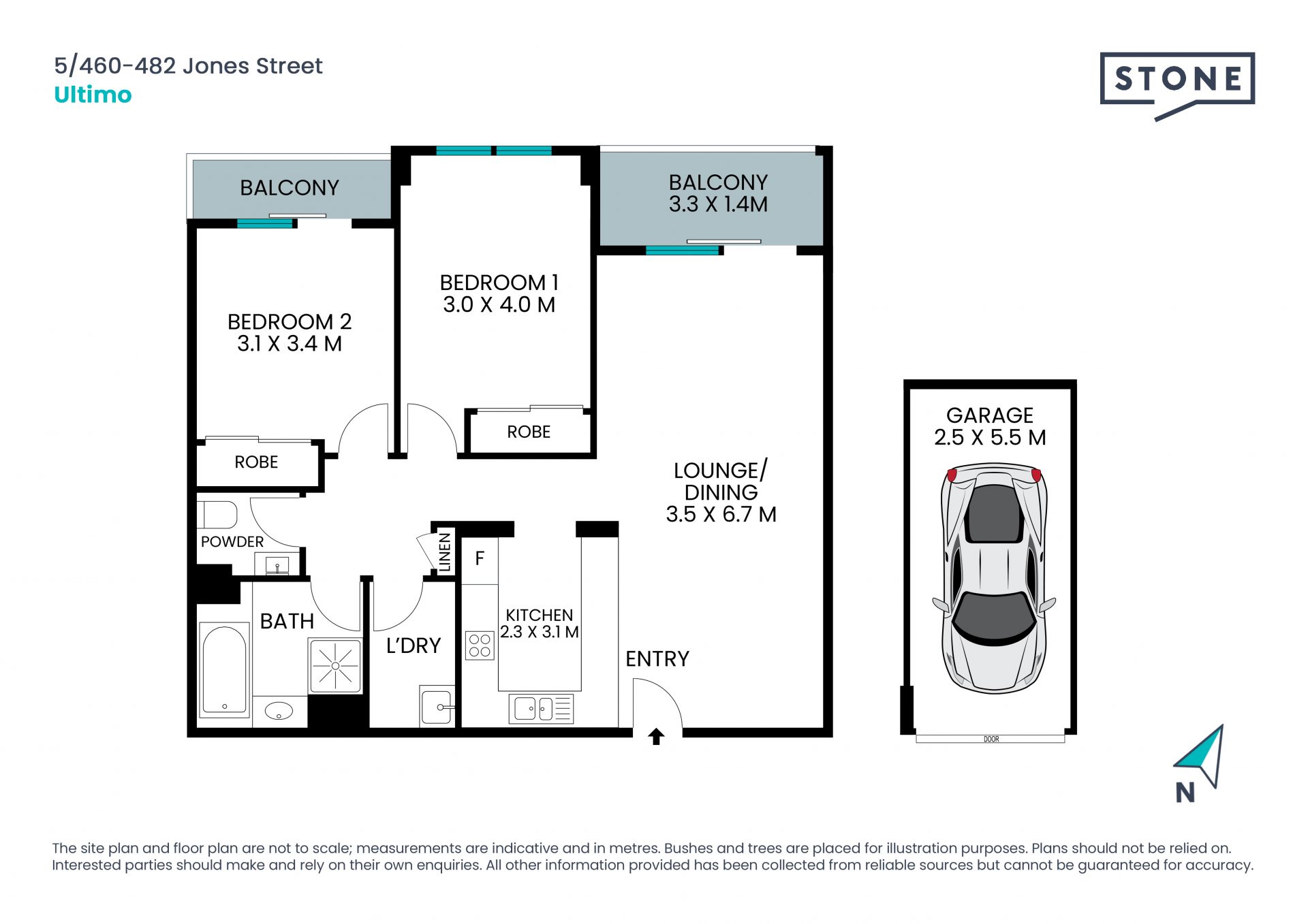 North Facing Renovated Apartment in the Heart of Ultimo.
